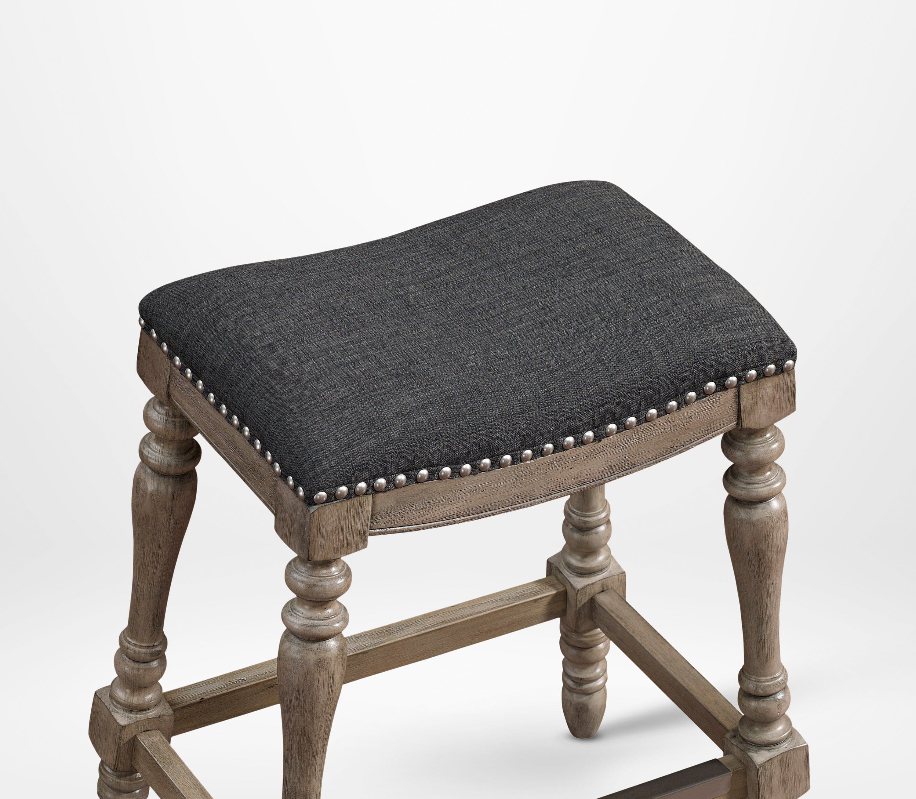 Carolina Saddle Seat Counter Stool