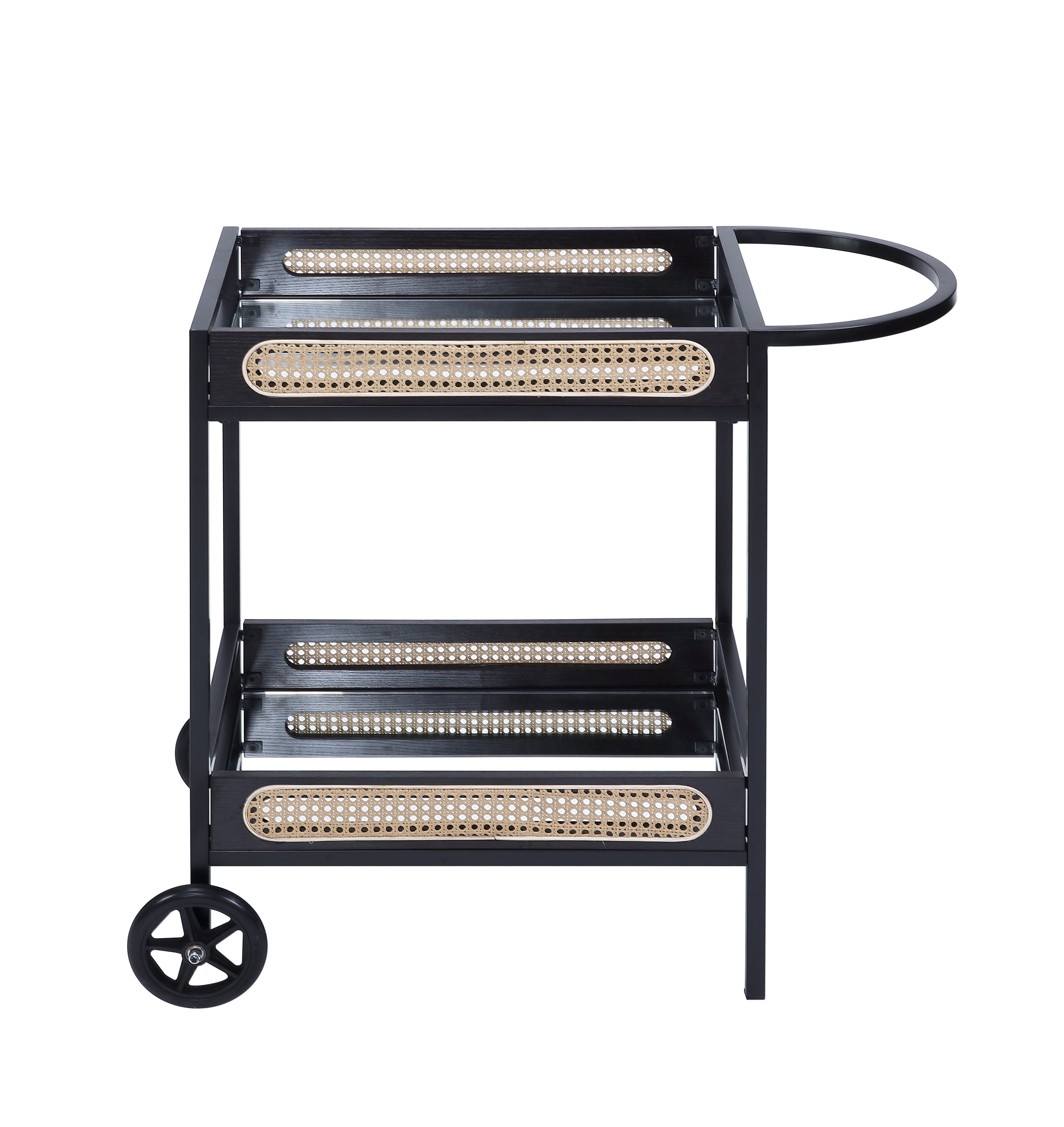 ACME Colson Serving Cart, Black Finish  AC01082