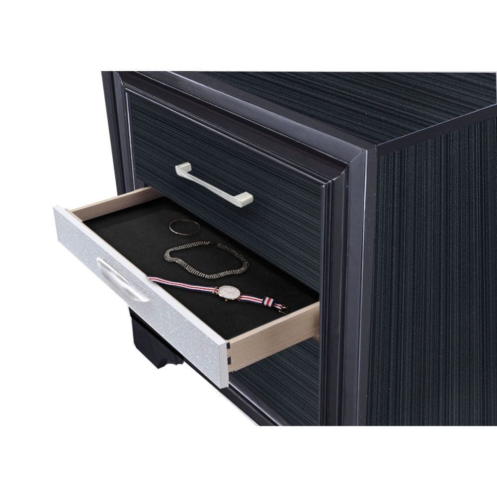 ACME Naima Nightstand in Black 25903