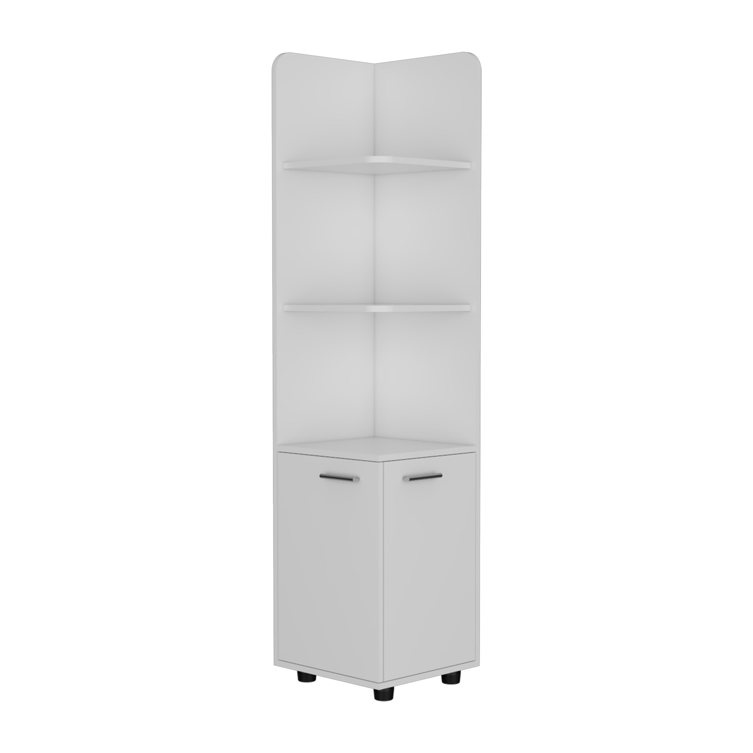 Freestanding cabinet Kairatu, One Drawer, White Finish