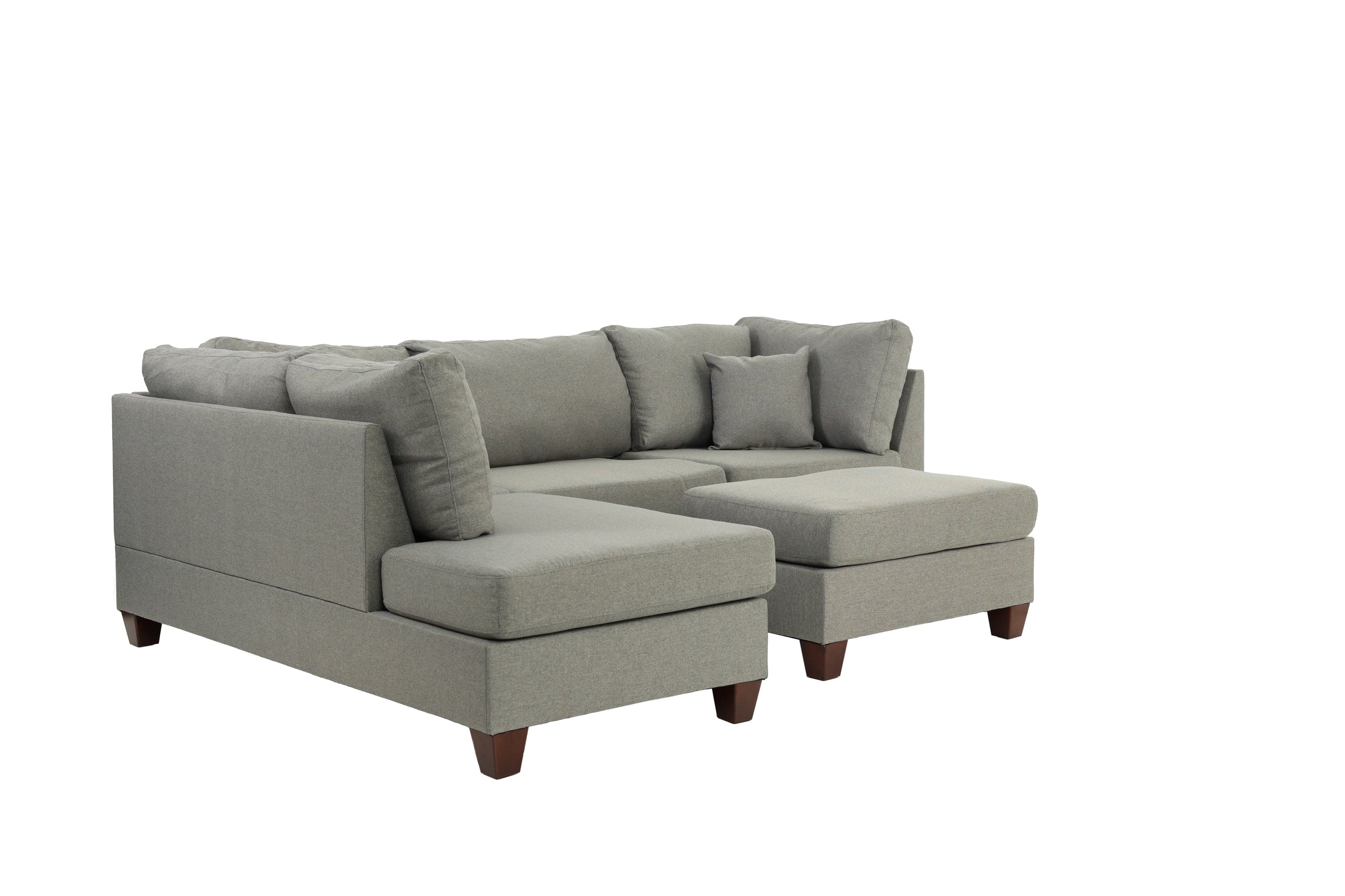 3-PC SECTIONAL in Gray