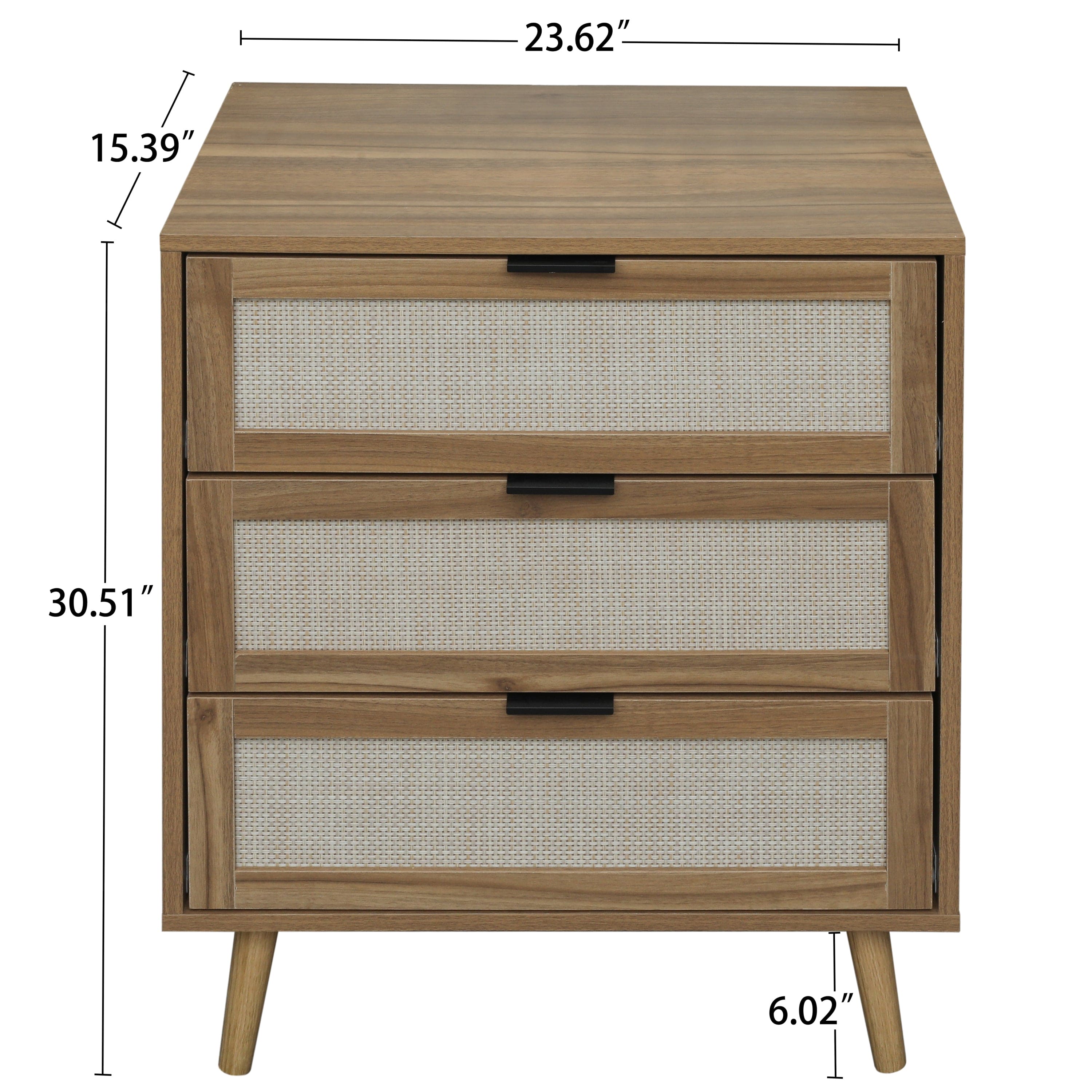 3 Drawer Cabinet, Suitable for bedroom, living room, study