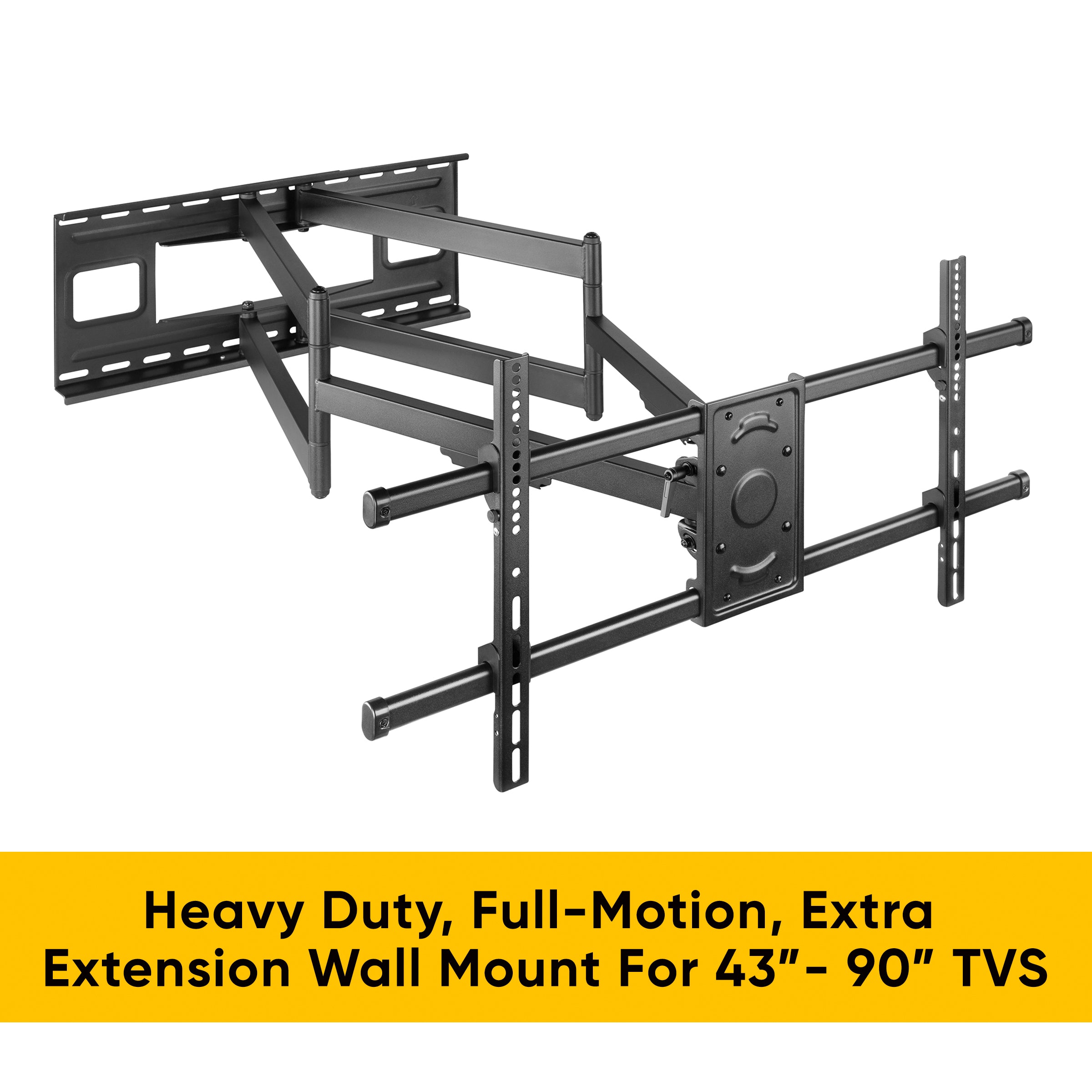 Atlantic Full Motion Extra Extension TV mount for 43-90"