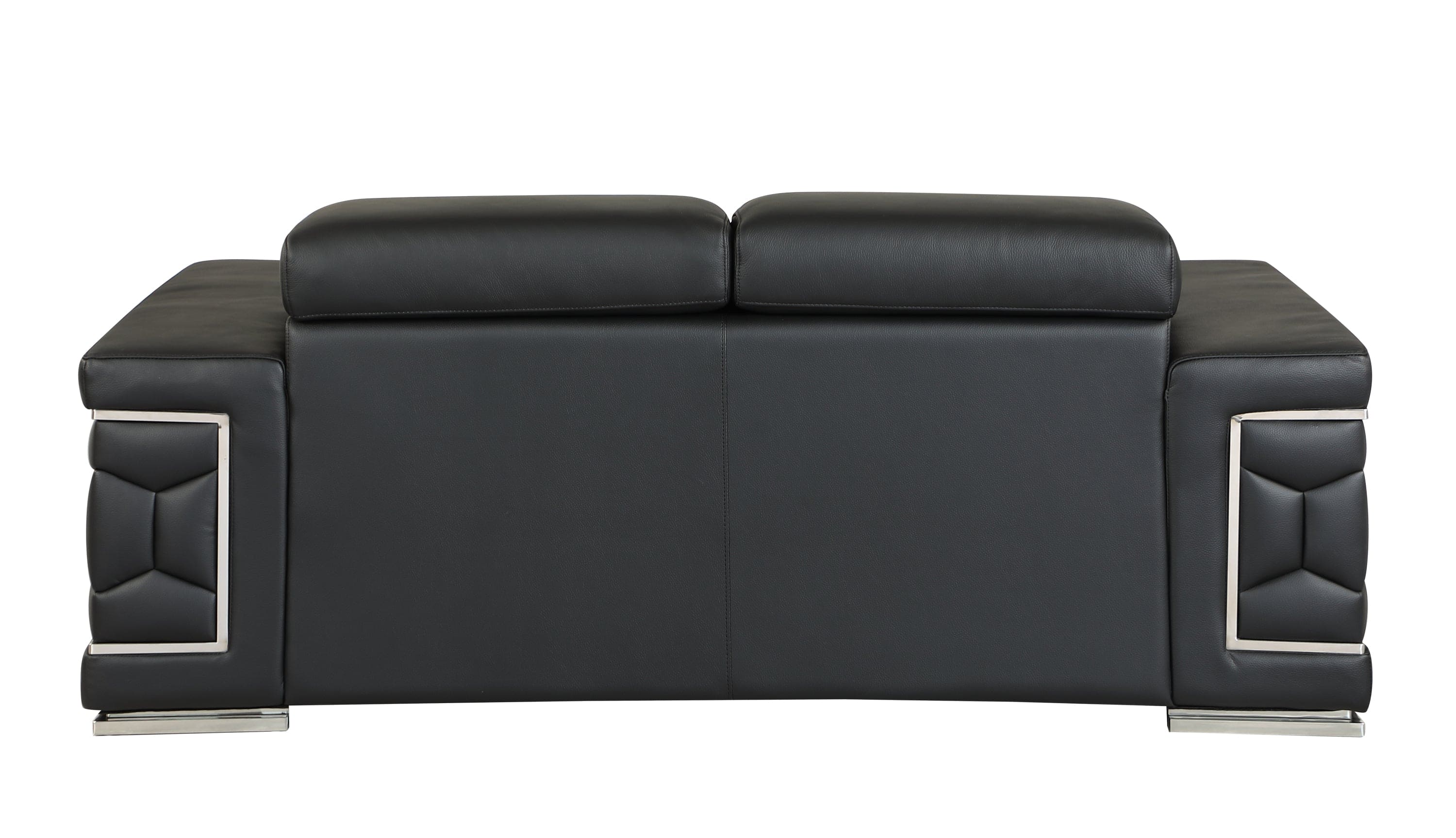 Top Grain Italian Leather Loveseat