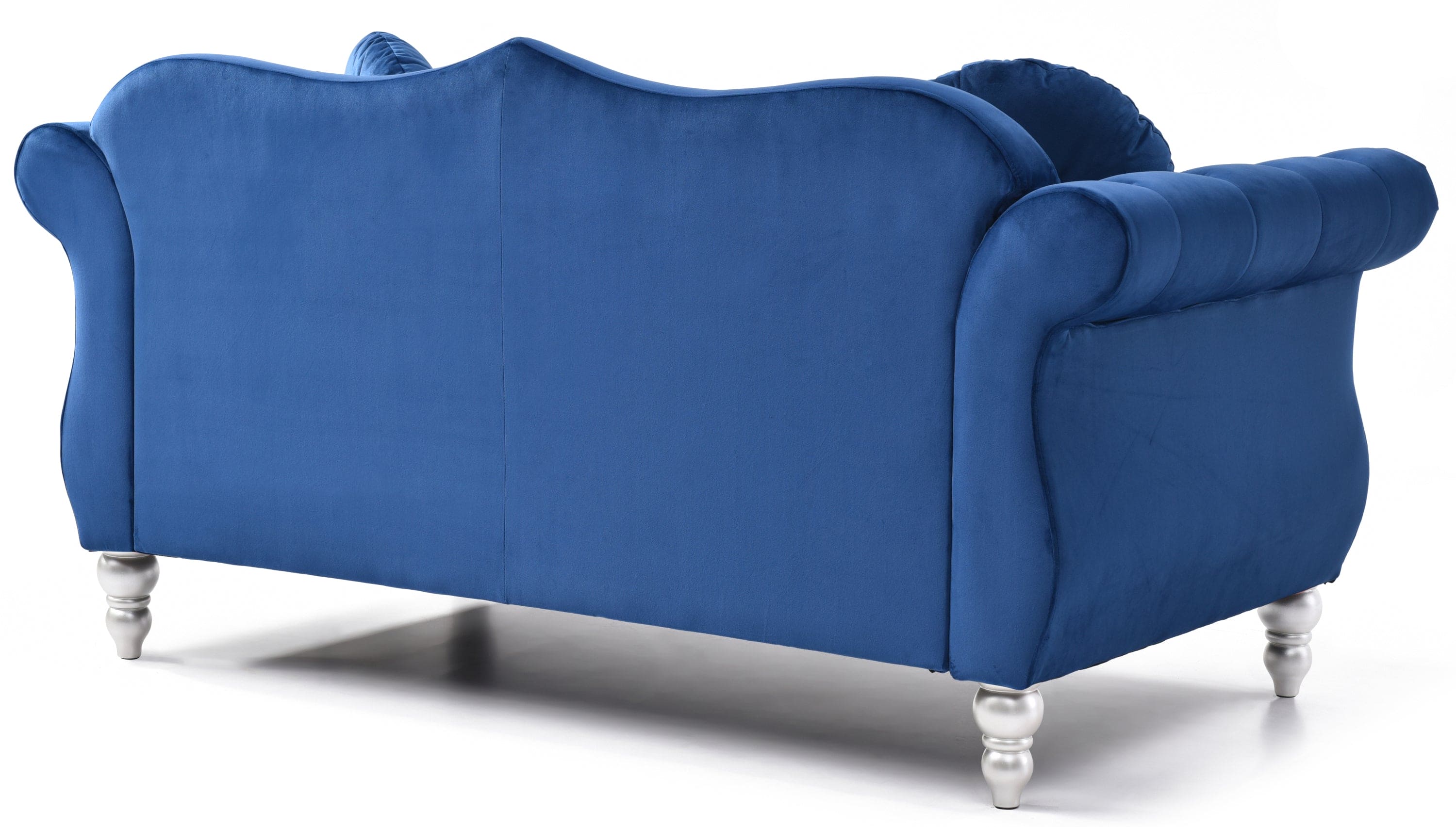 Glory Furniture Hollywood G0661A-L Loveseat , NAVY BLUE