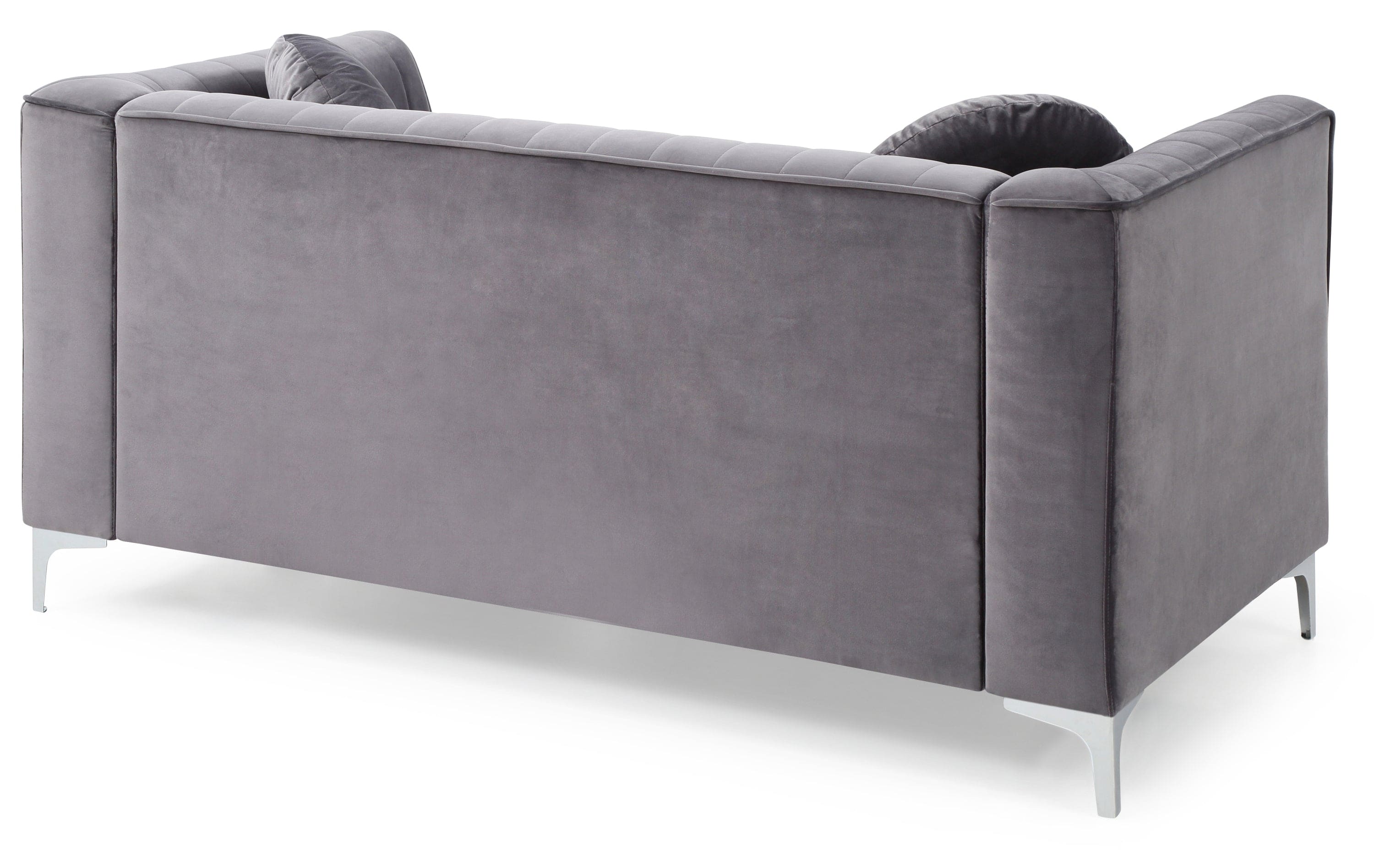 Glory Furniture Delray G790A-L Loveseat ( 2 Boxes ) , GRAY