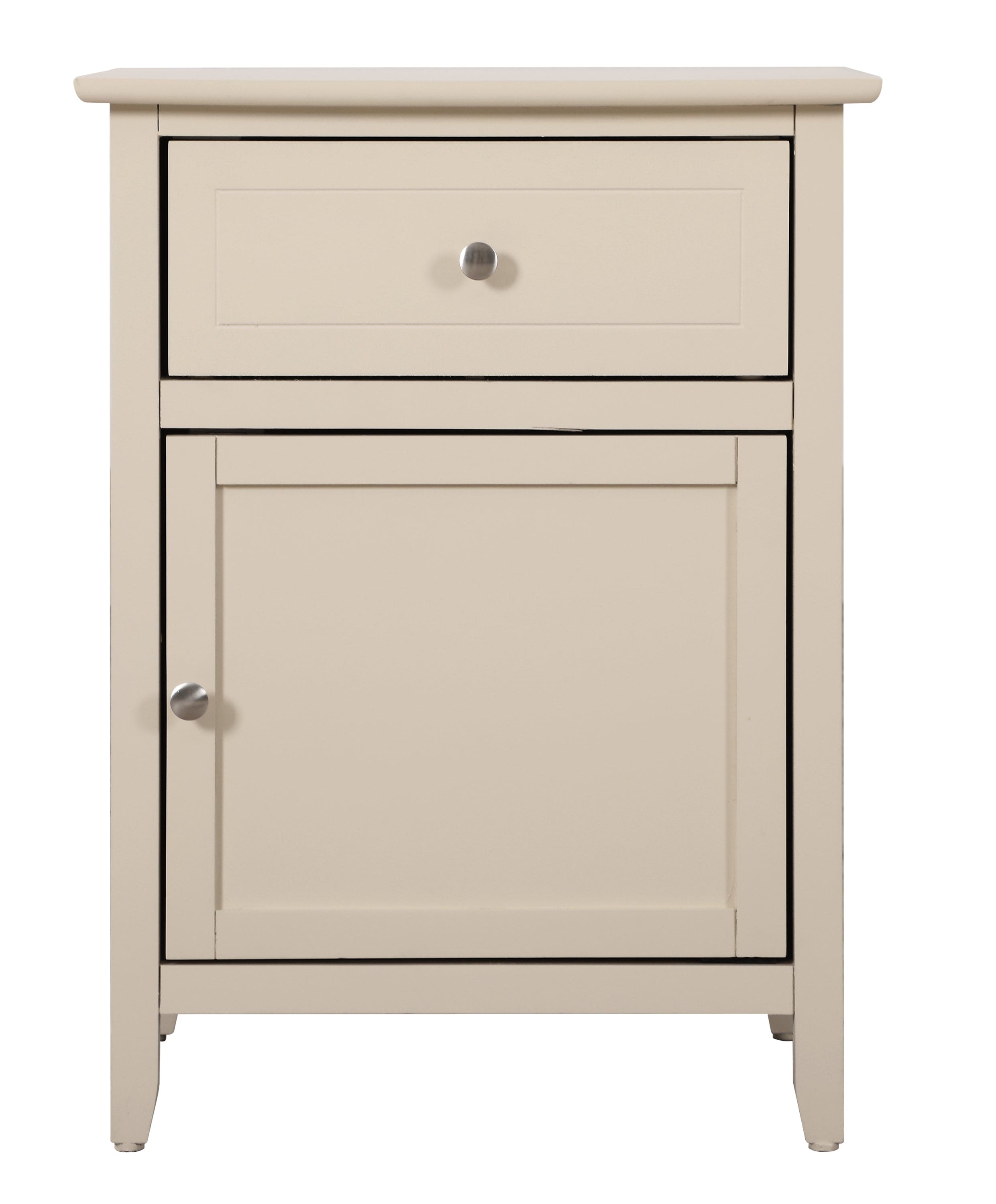 Glory Furniture Izzy G1415-N-75 1 Drawer /1 Door Nightstand , Beige