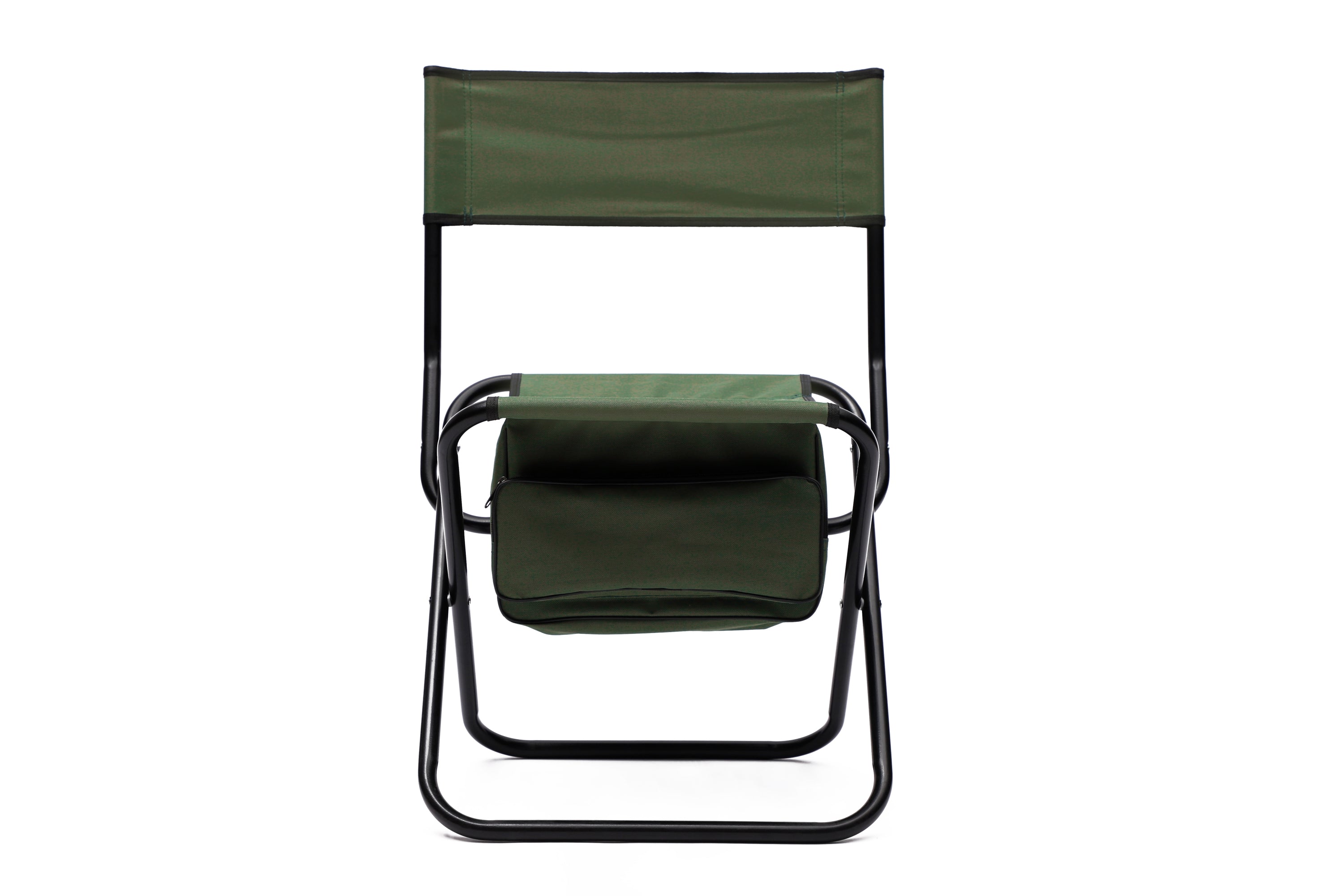 4-piece Folding Outdoor Chair with Storage Bag, Portable Chair for indoor, Outdoor Camping, Picnics and Fishing,Green