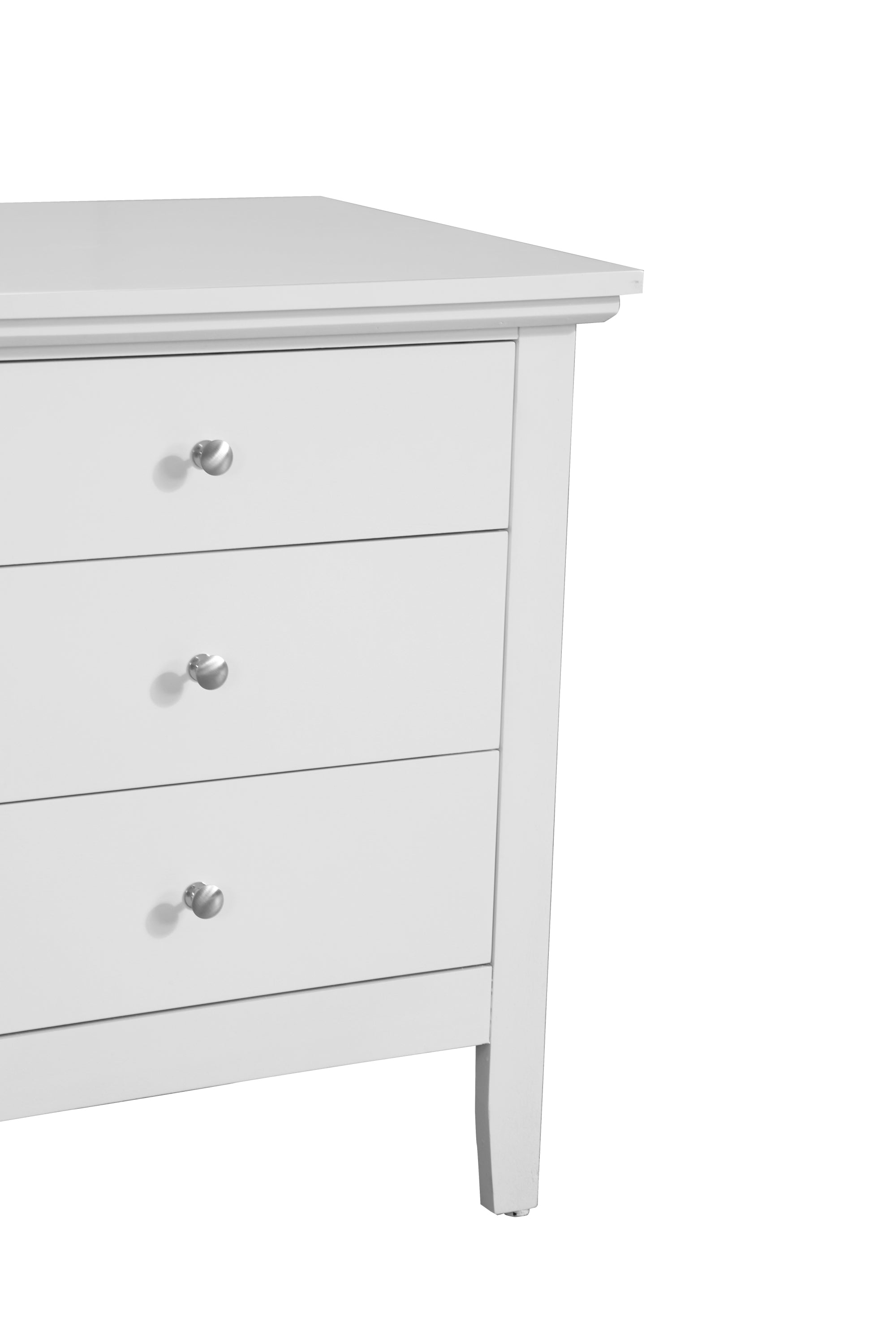 Glory Furniture Hammond G5490-N 3 Drawer Nightstand , White