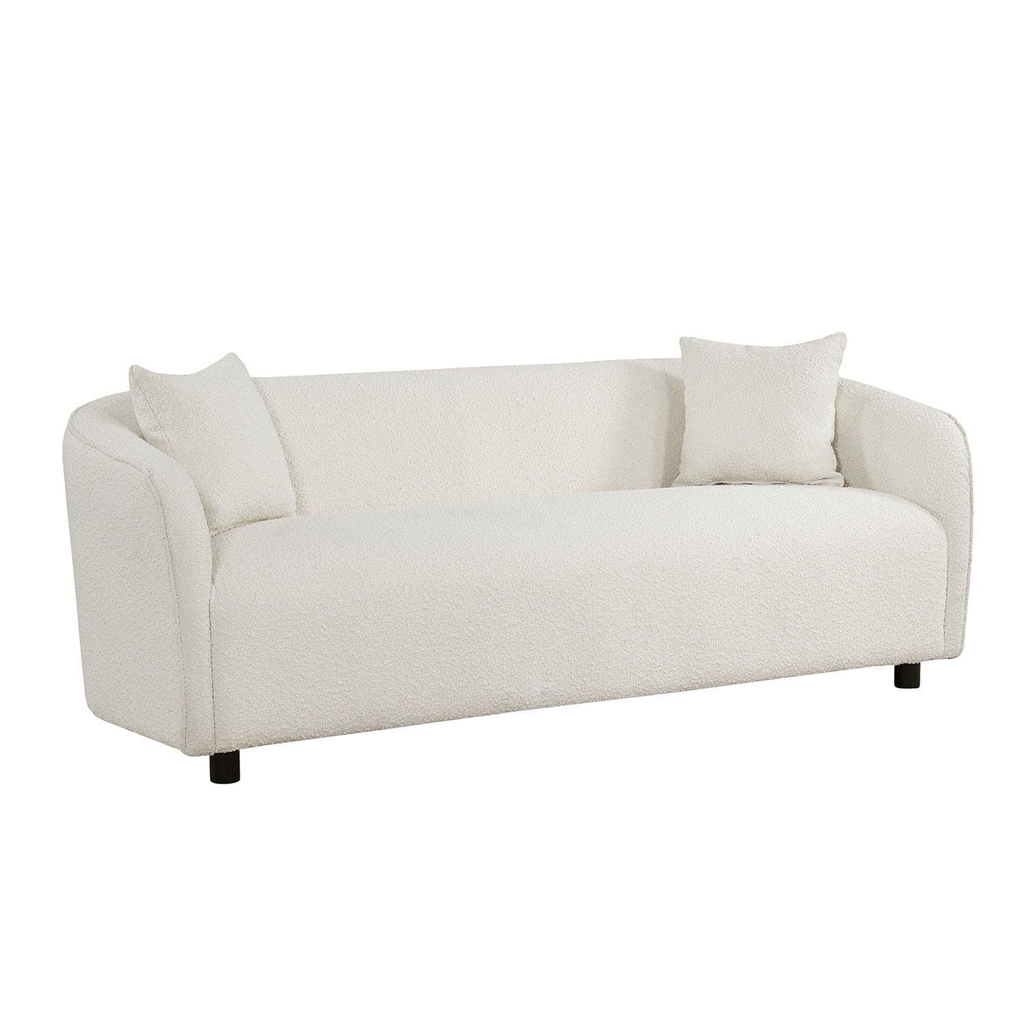 [NOT available on wayfair]3 Seater Sofa Comfy Sofa for Living Room, Bouclé Couch Beige