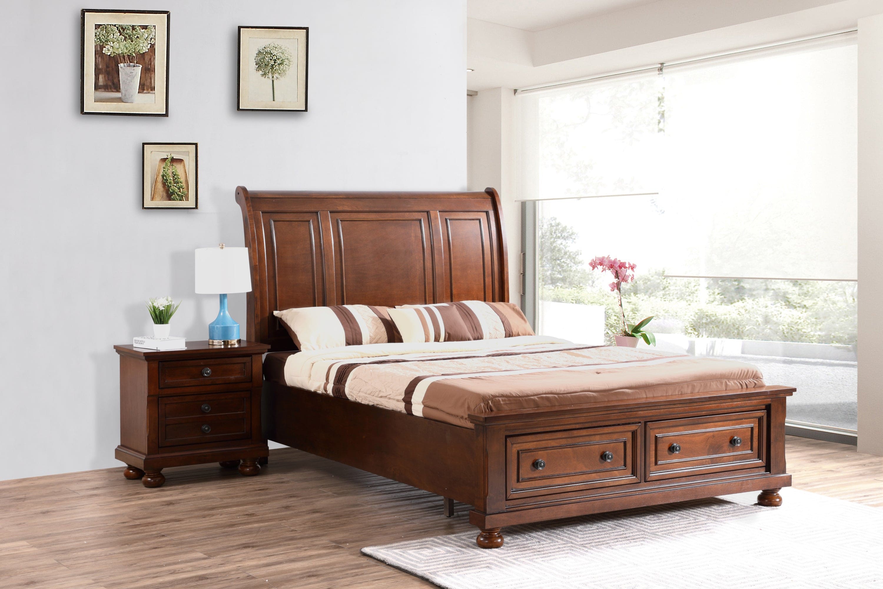 Glory Furniture Meade G8900A-QB Queen Bed , Cherry