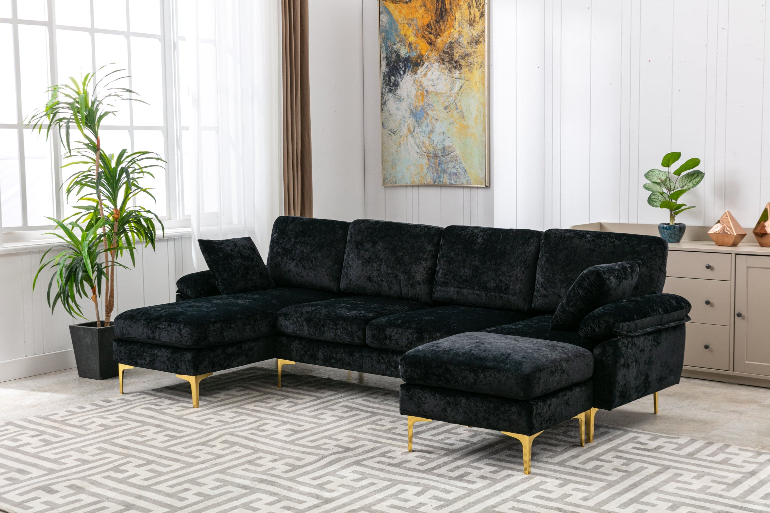 COOLMORE Accent sofa /Living room sofa sectional  sofa