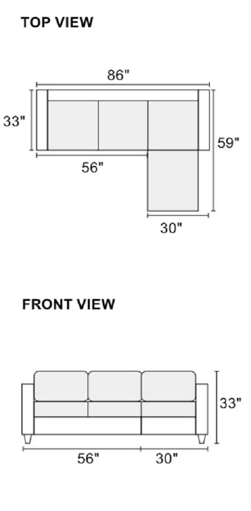 Chocolate Polyfiber Sectional Sofa Living Room Furniture Reversible Chaise Couch Pillows Tufted Back Modular Sectionals