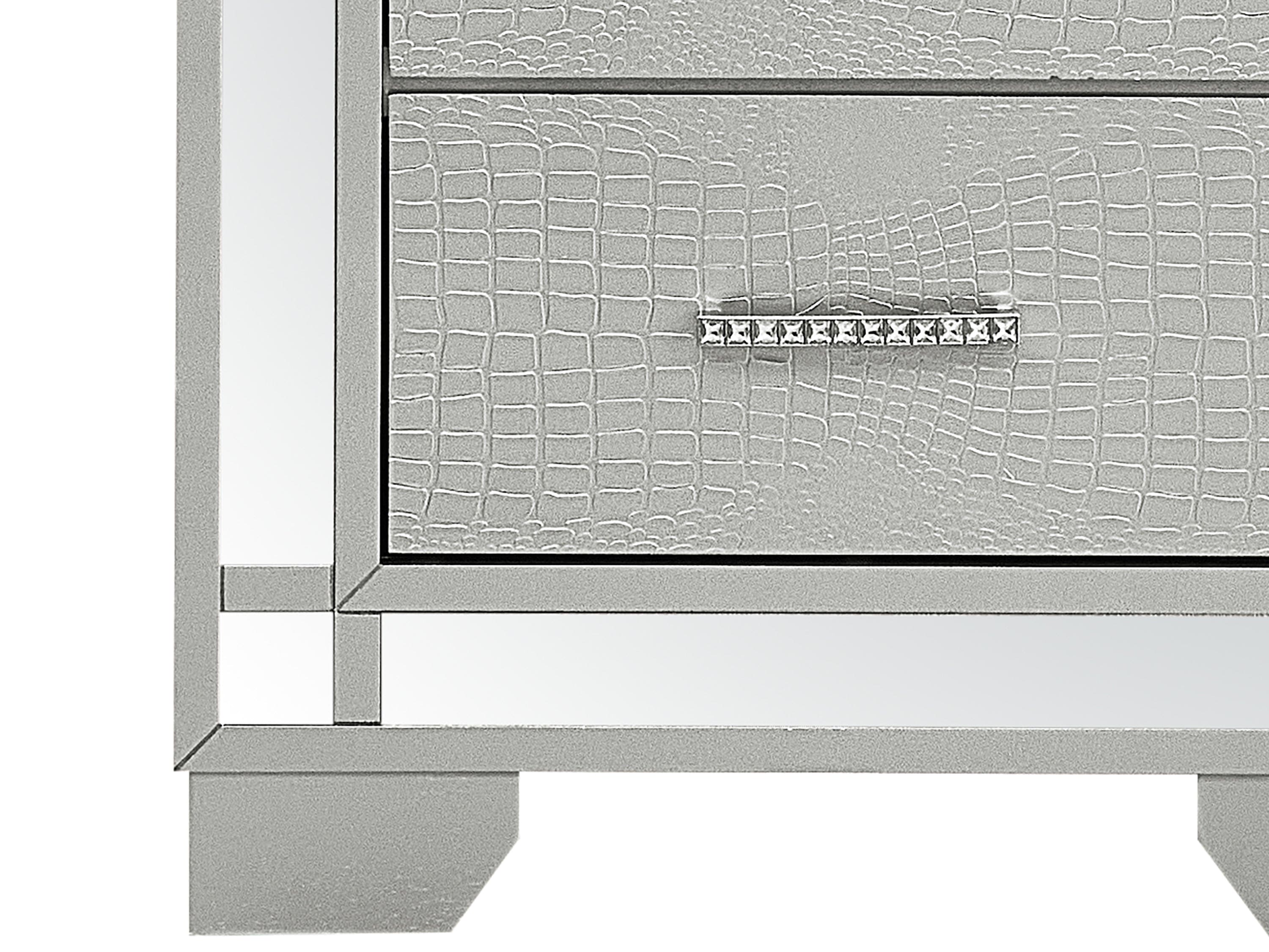 Glory Furniture Madison G6600-N  , Silver Champagne