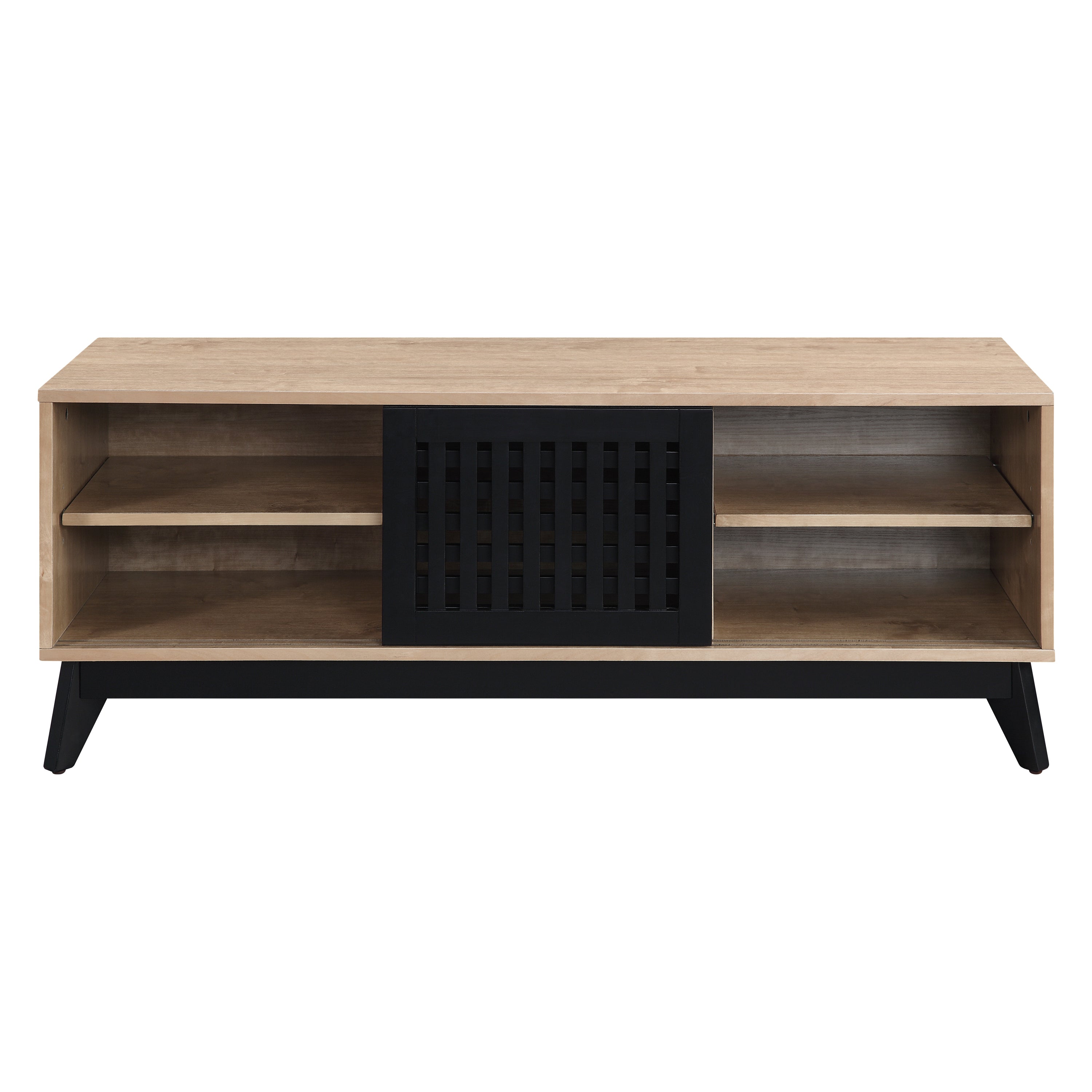 ACME Gamaliel TV Stand in Oak & Espresso Finish LV00858