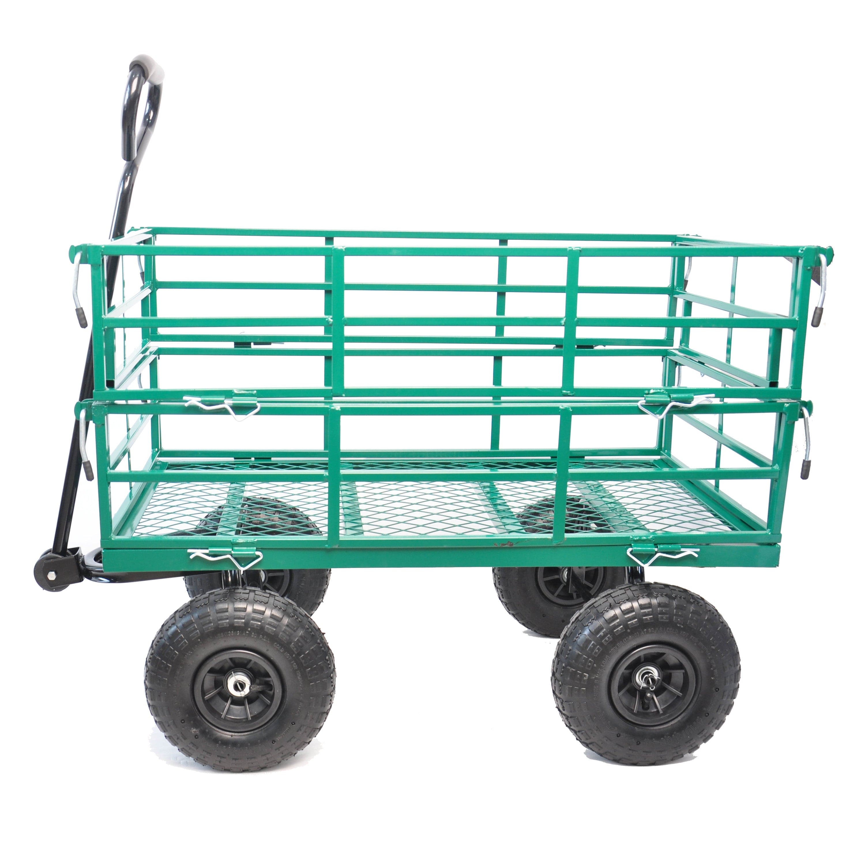 Wagon Cart Garden cart trucks make it easier to transport firewood