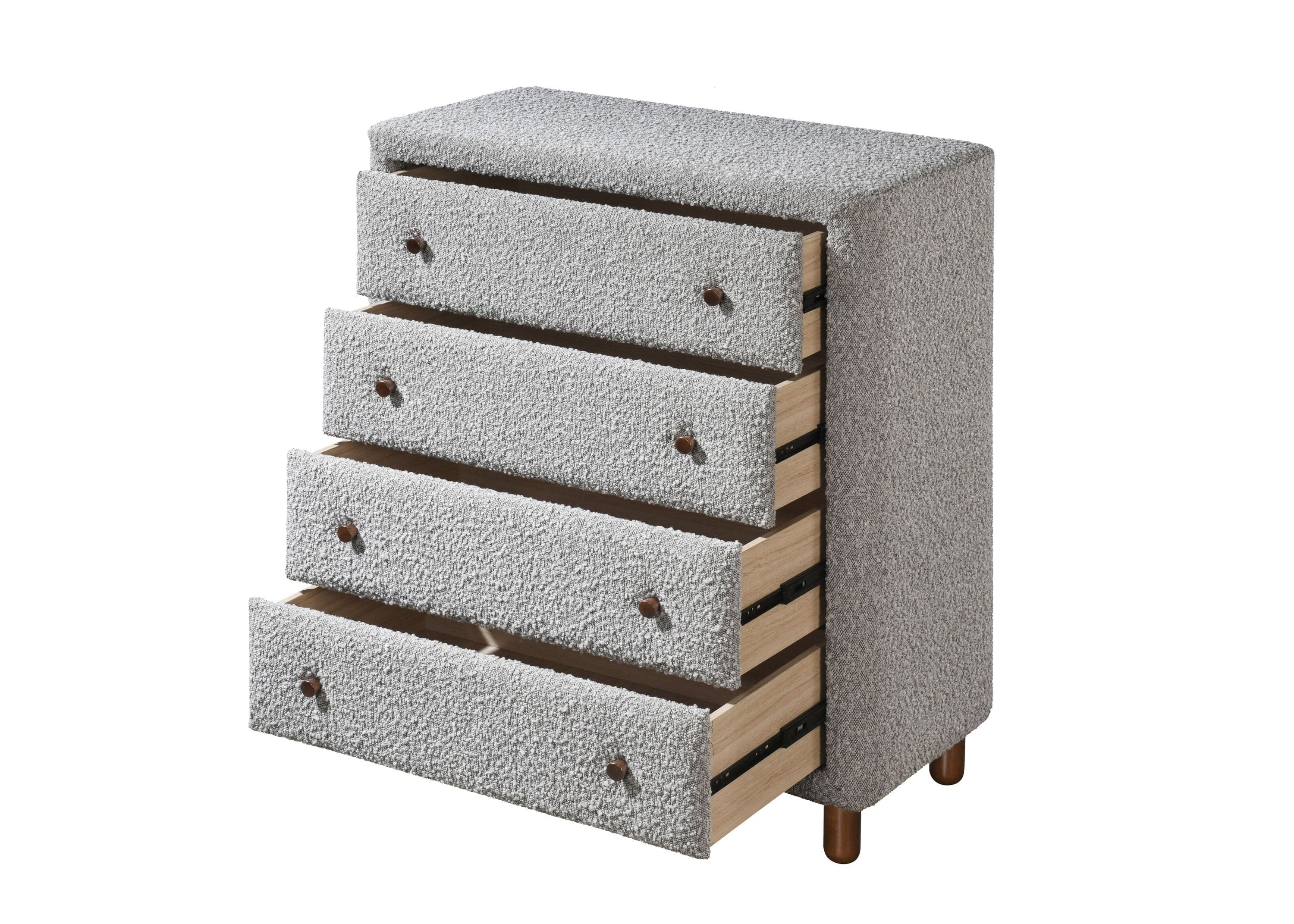 ACME Cleo Chest, Gray Boucle BD02474