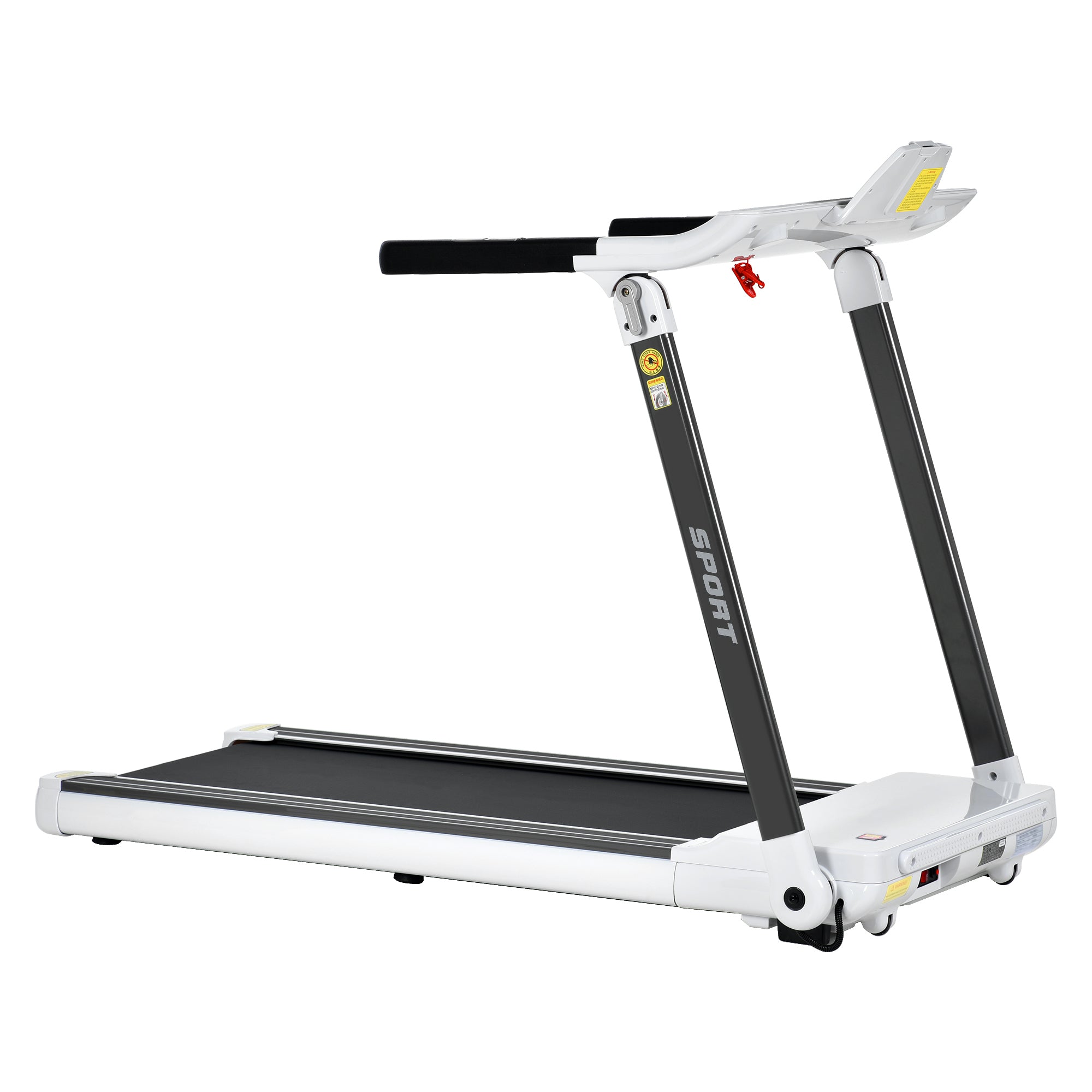 Portable Compact Treadmill;Electric Motorized  3.5HP;14KM/H;Medium Running Machine Motorised Gym 330lbs;Foldable for Home Gym Fitness Workout Jogging Walking;Bluetooth Speaker  APP FITIME