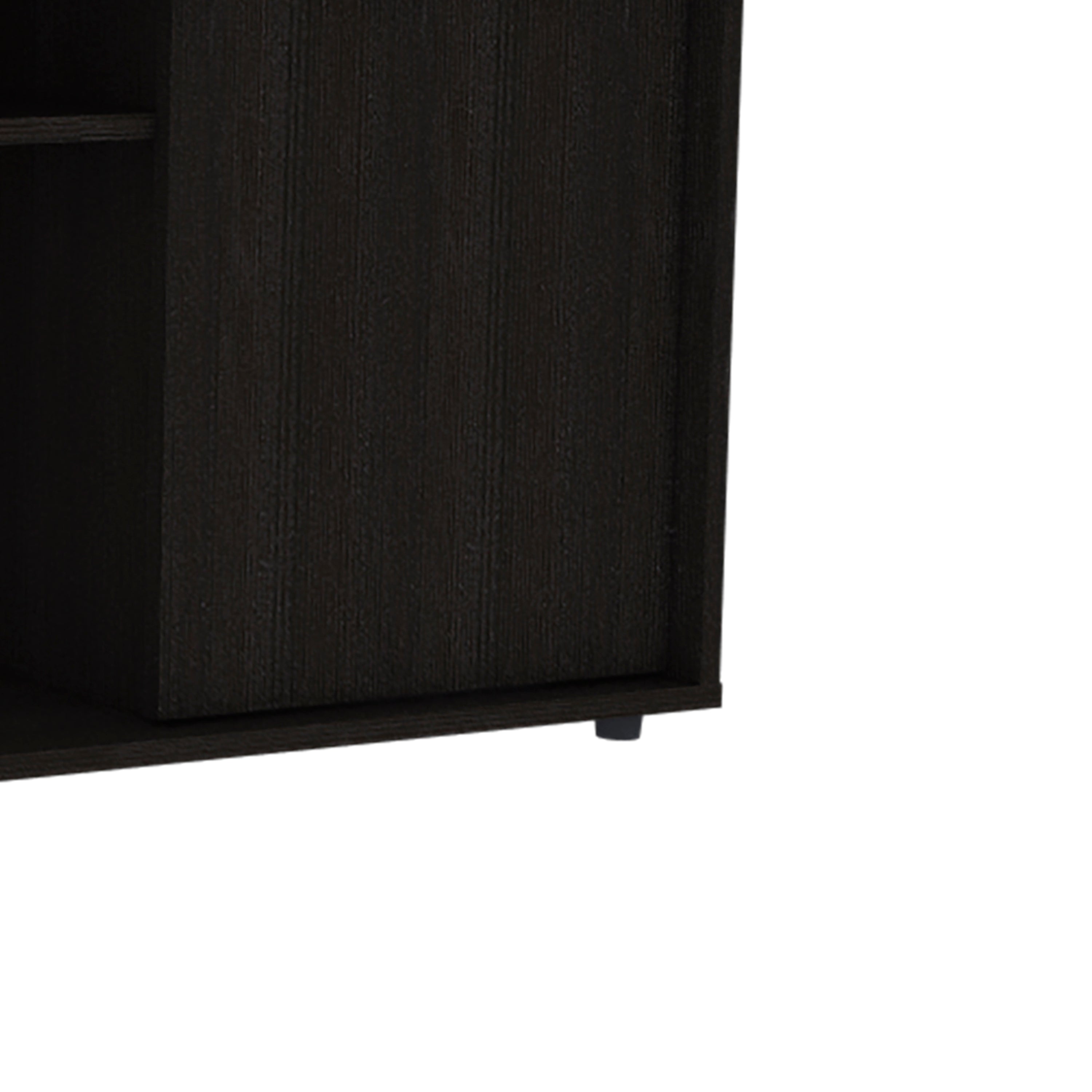 Tv Stand for TV´s up 60" Tucson, Four Shelves, Black Wengue Finish