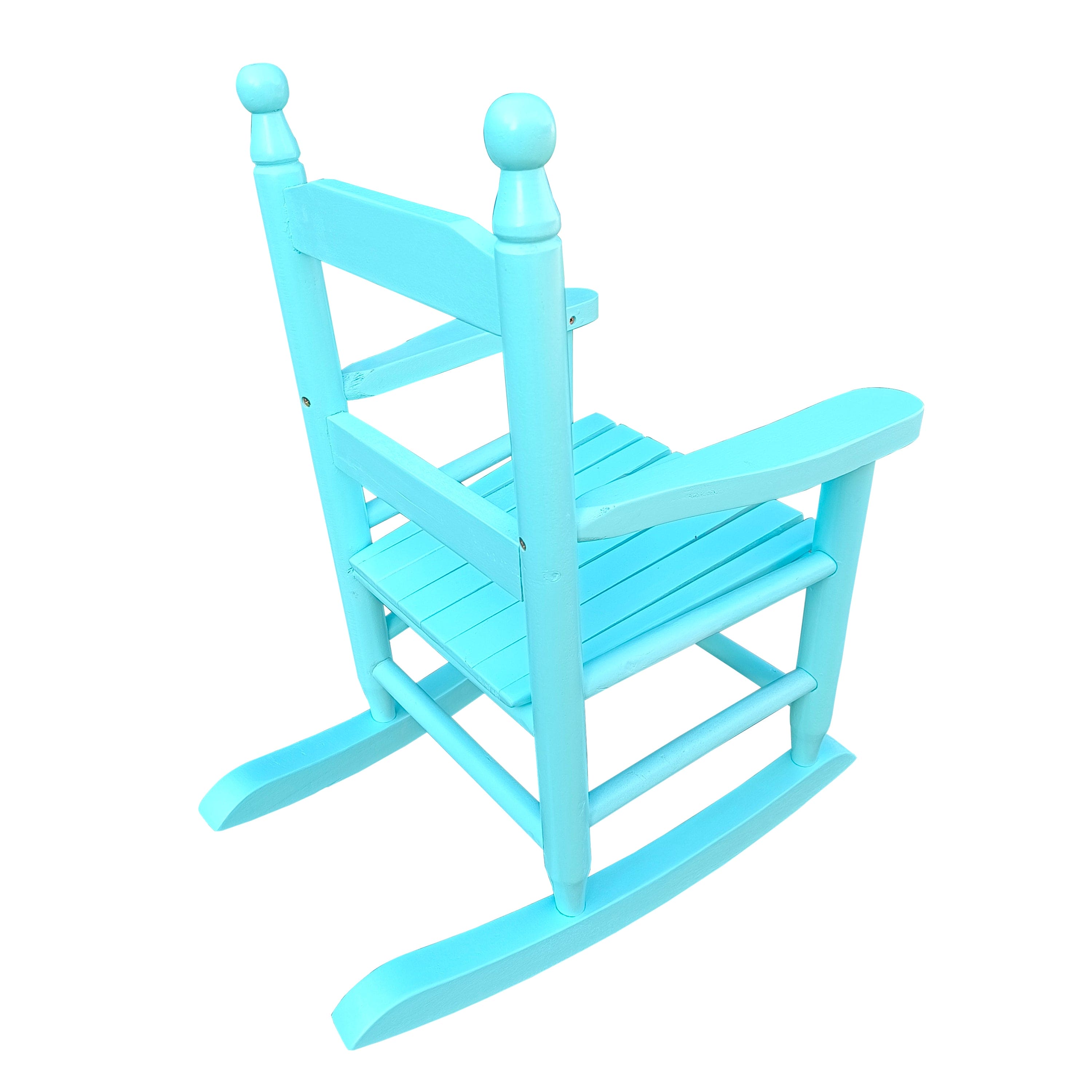 Children's rocking light Light Blue chair- Indoor or Outdoor -Suitable for kids-Durable