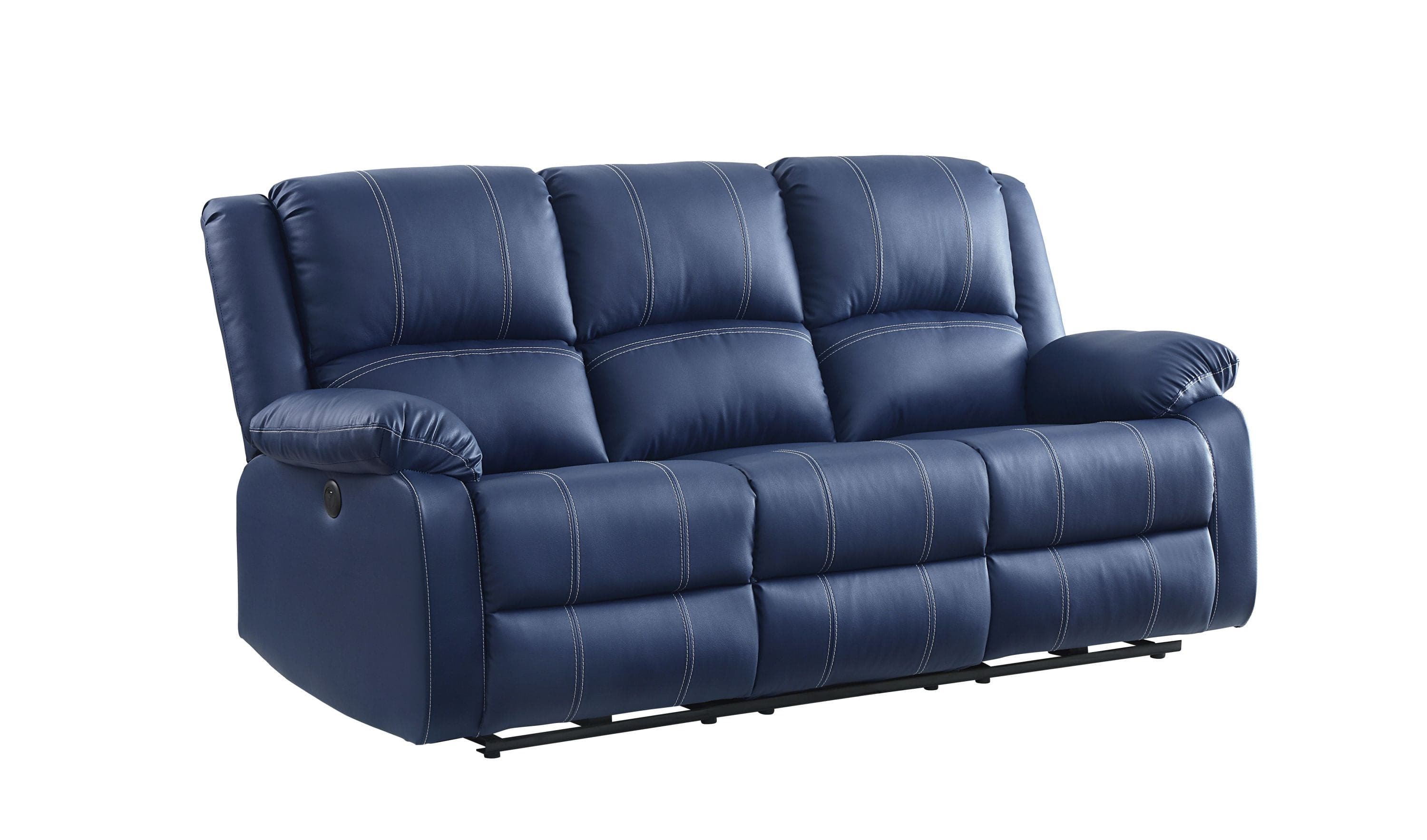 ACME Zuriel Power Motion Sofa, Blue PU 54615