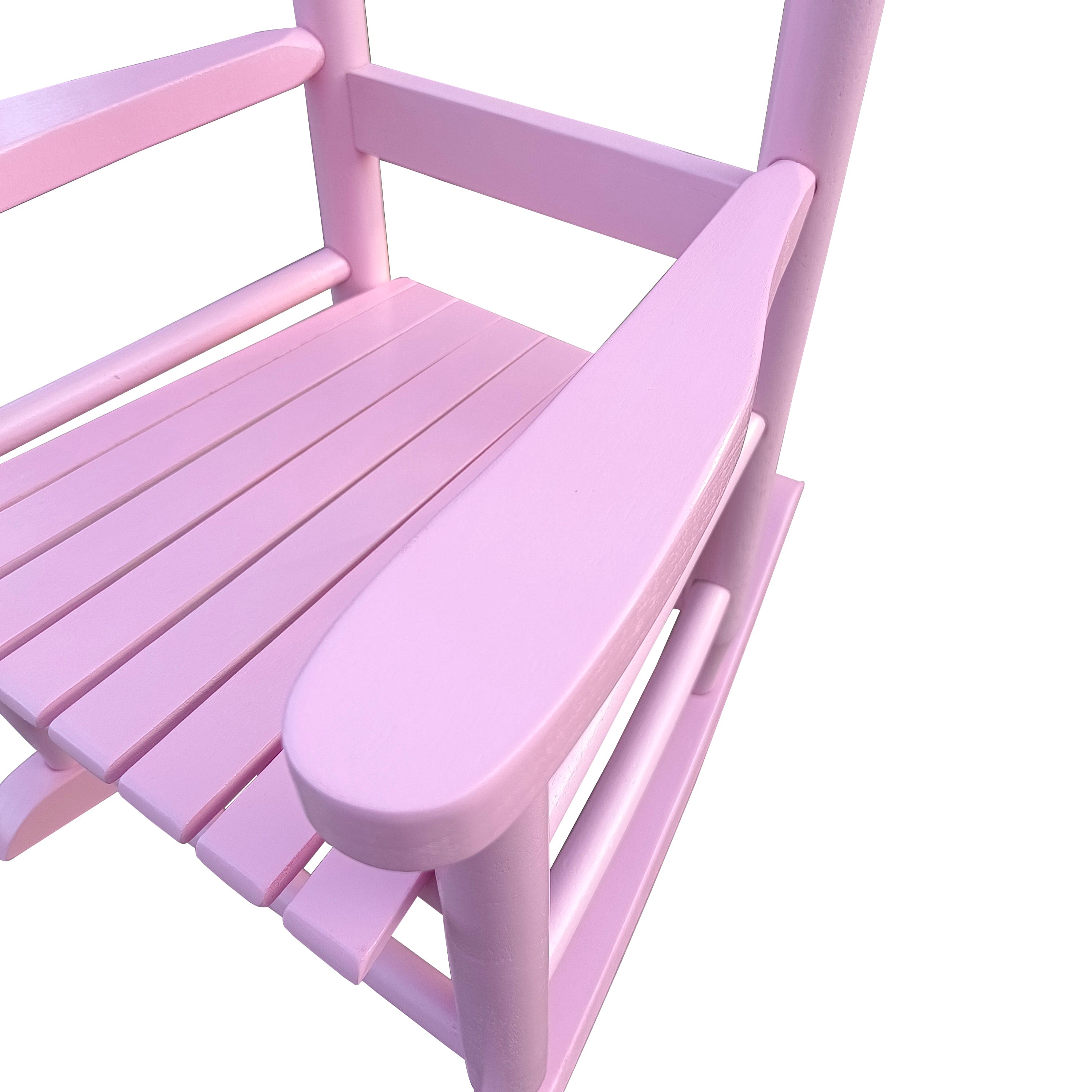 Children's  rocking light pink chair- Indoor or Outdoor -Suitable for kids-Durable