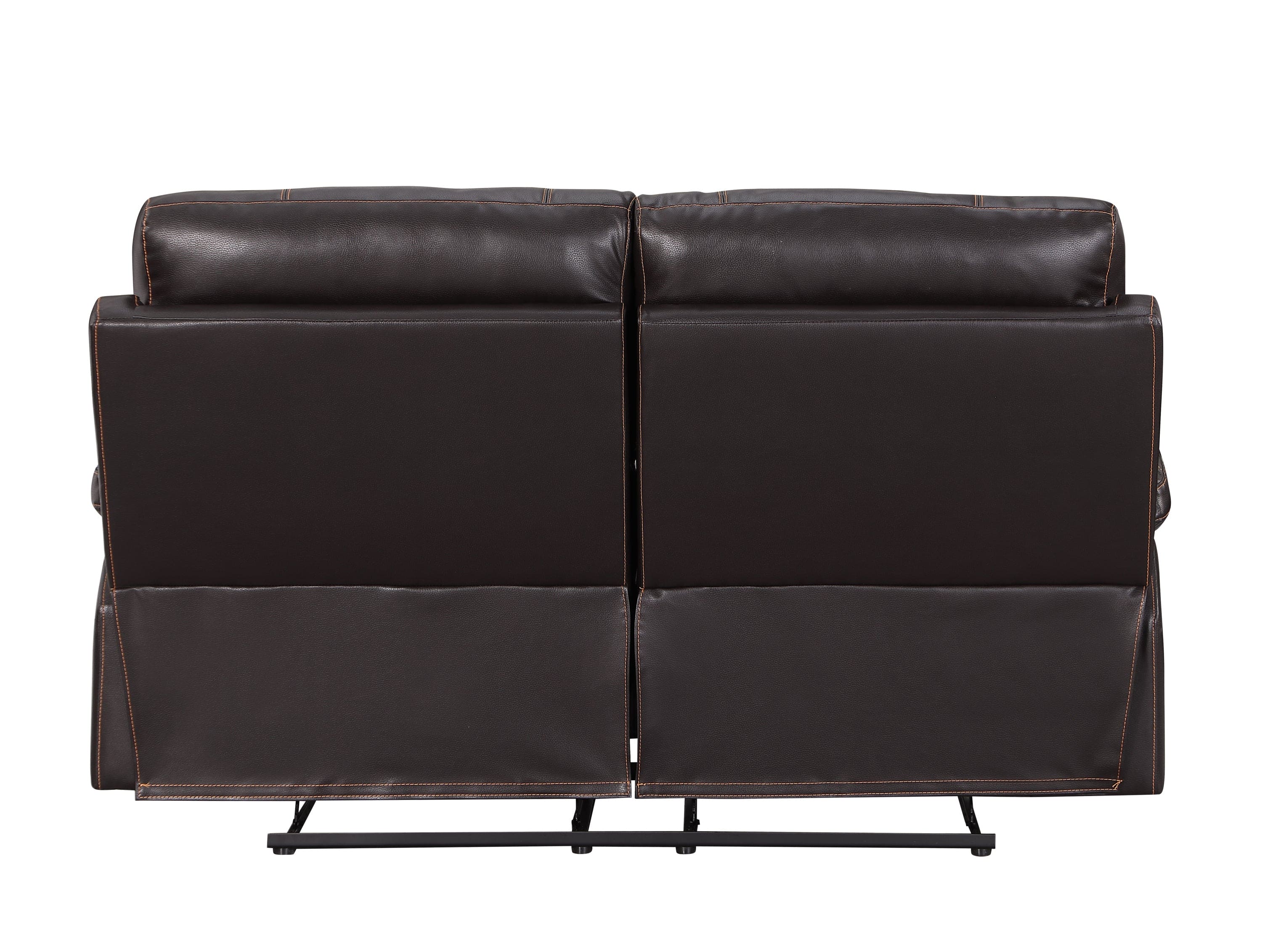 Global United Leather-Air Recliining  Loveseat