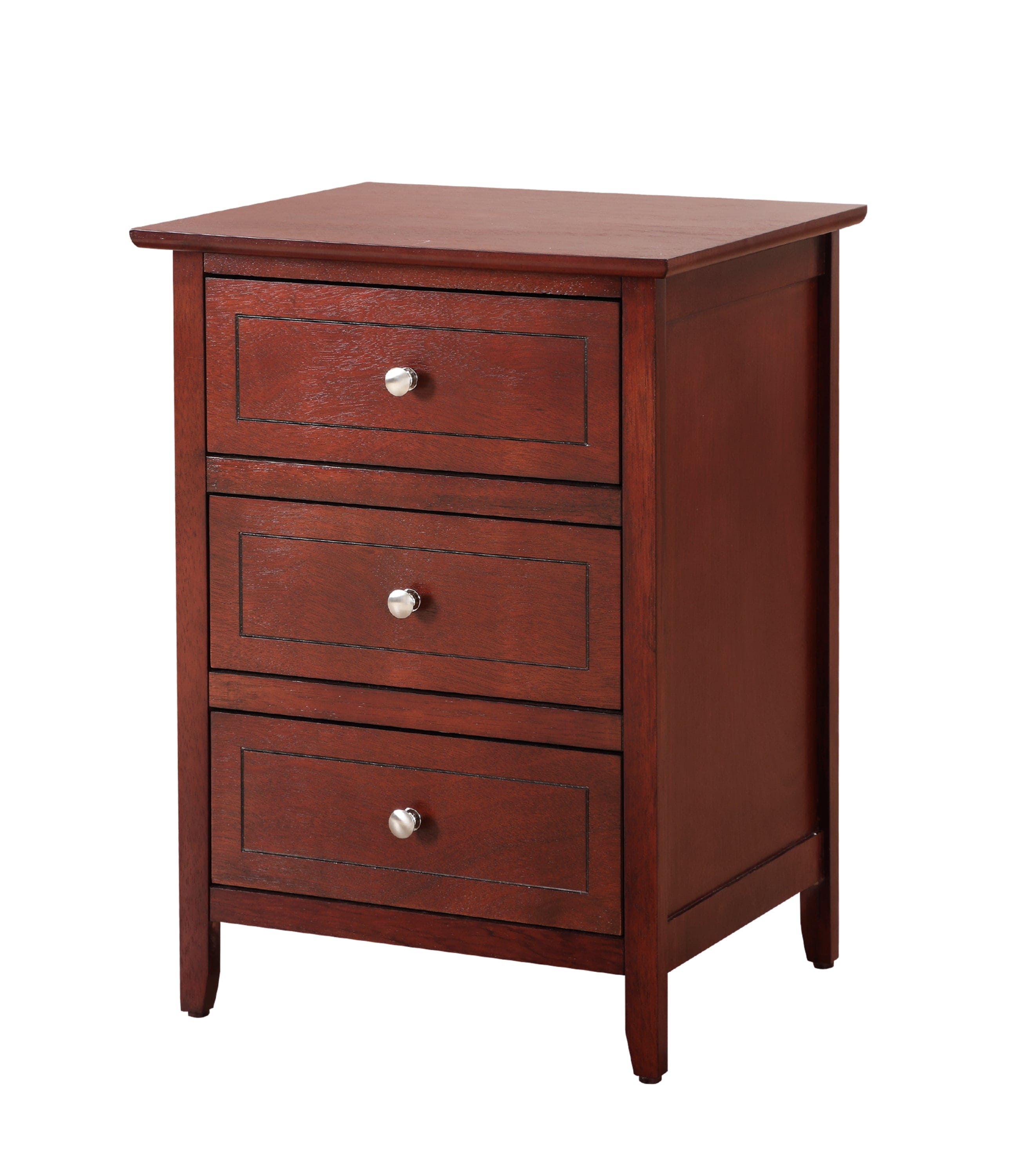 Glory Furniture Daniel G1310-N-00 3 Drawer Nightstand , Cherry