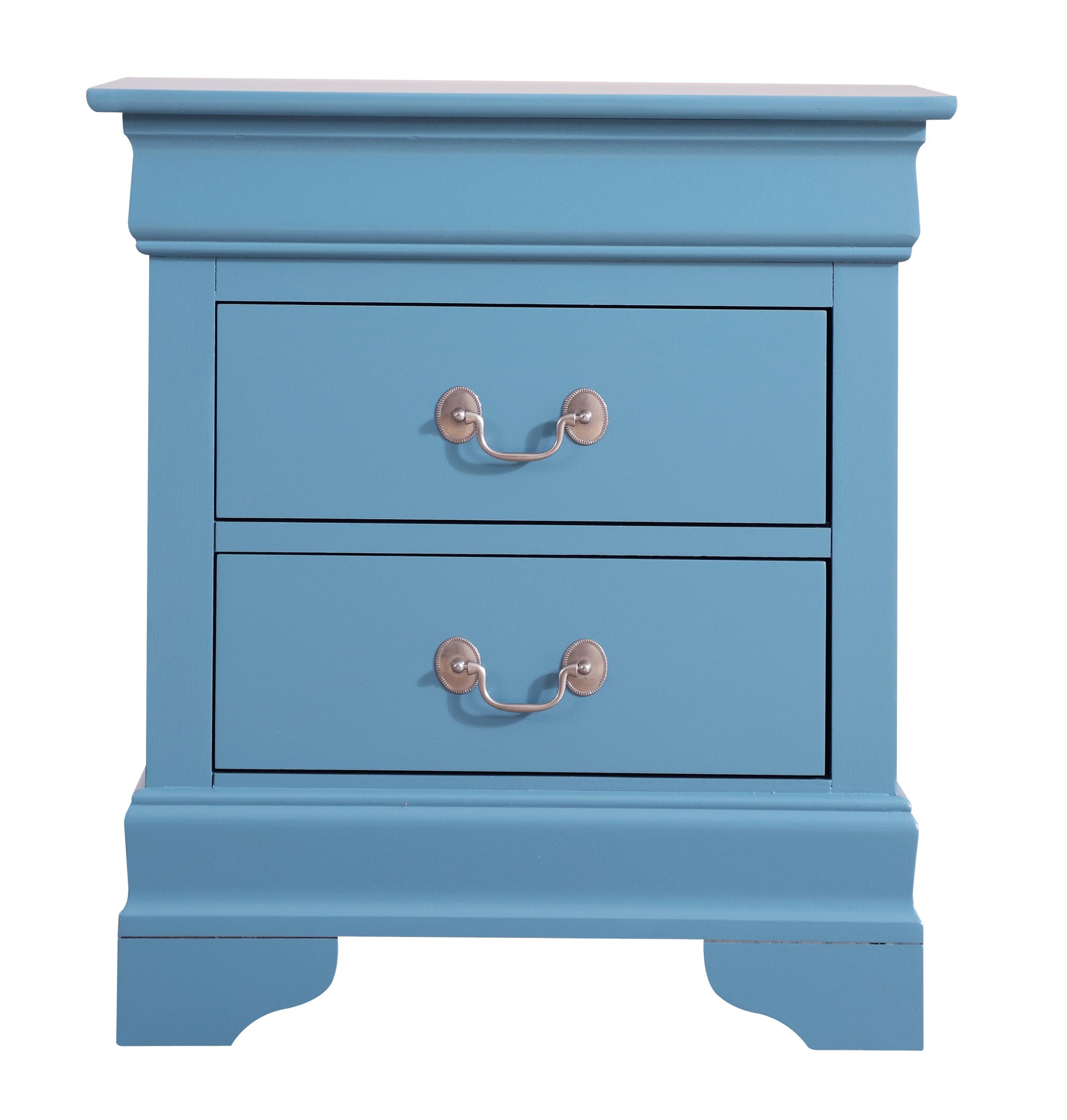 Glory Furniture Louis Phillipe G3180-N Nightstand , Teal