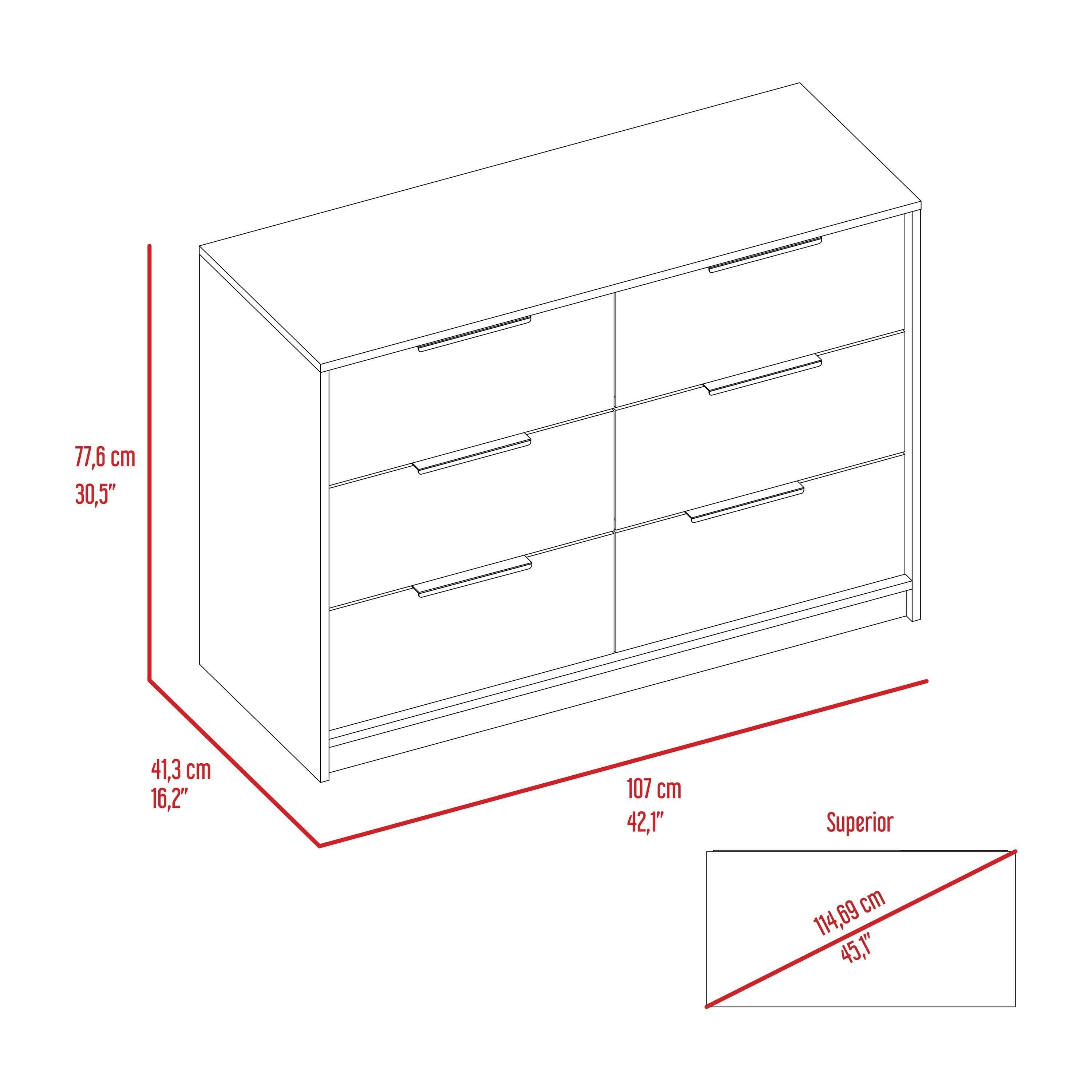 Bangor 2 Piece Bedroom Set, Egeo 4 Drawer Dresser + Omaha Nightstand, Black / Pine