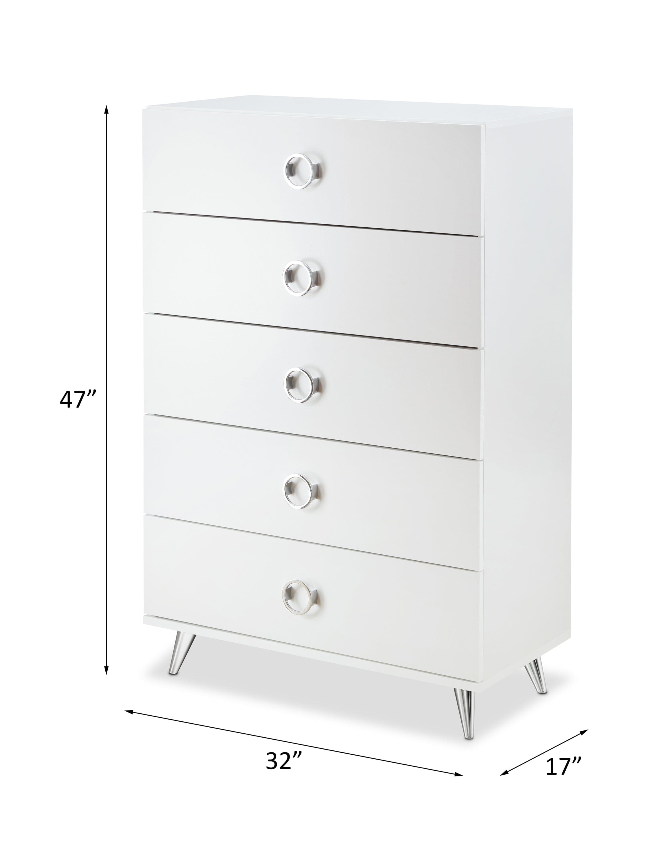 ACME Elms Chest in White 97370