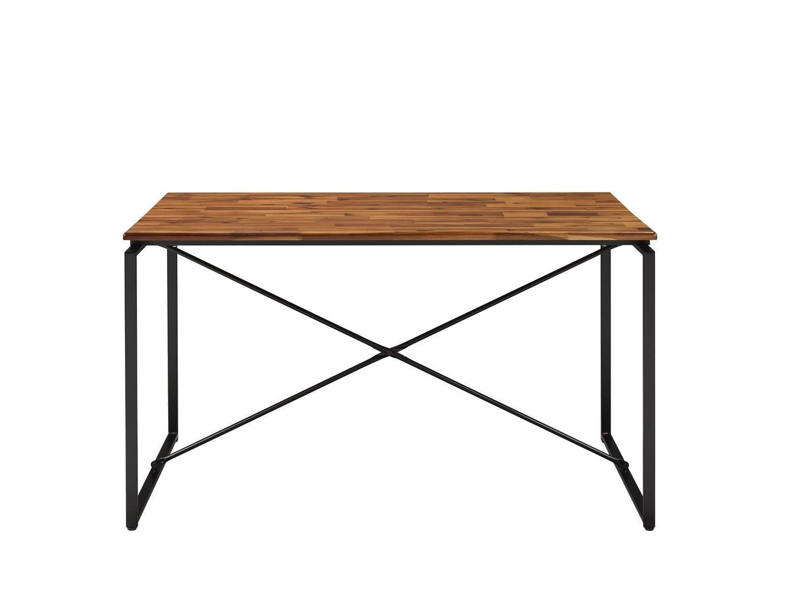 ACME Jurgen Dining Table, Oak & Black 72910