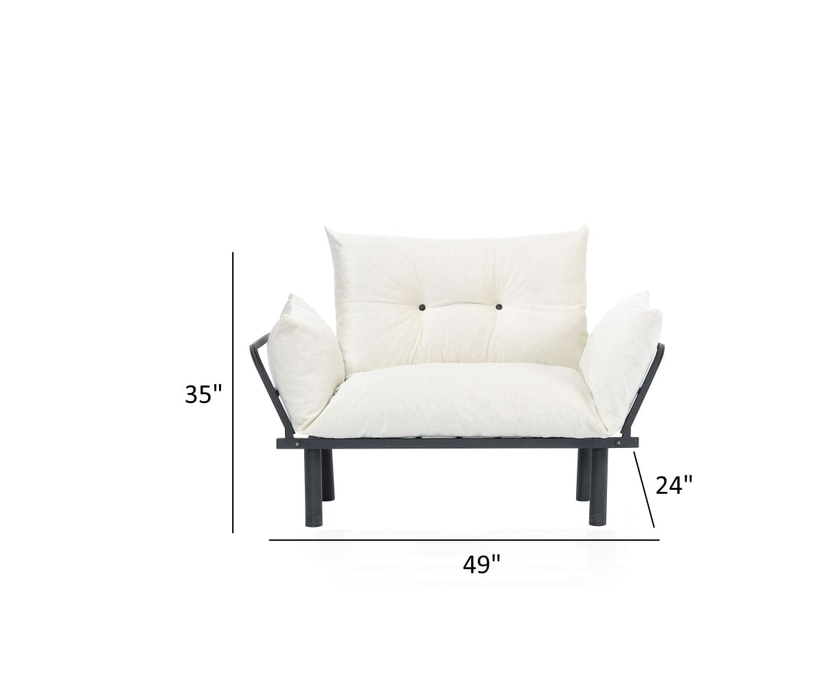 Sona Futon Love Seat