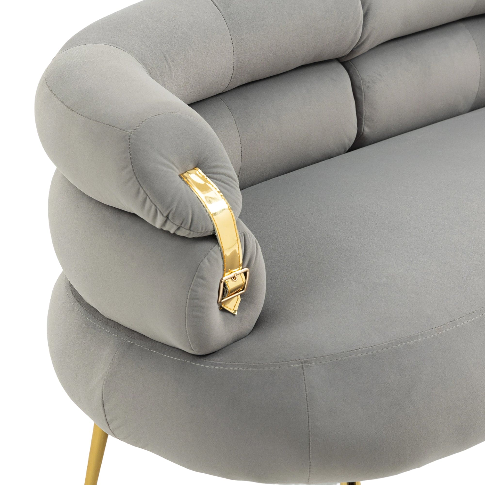 COOLMORE Accent Chair ,leisure chair with Golden feet