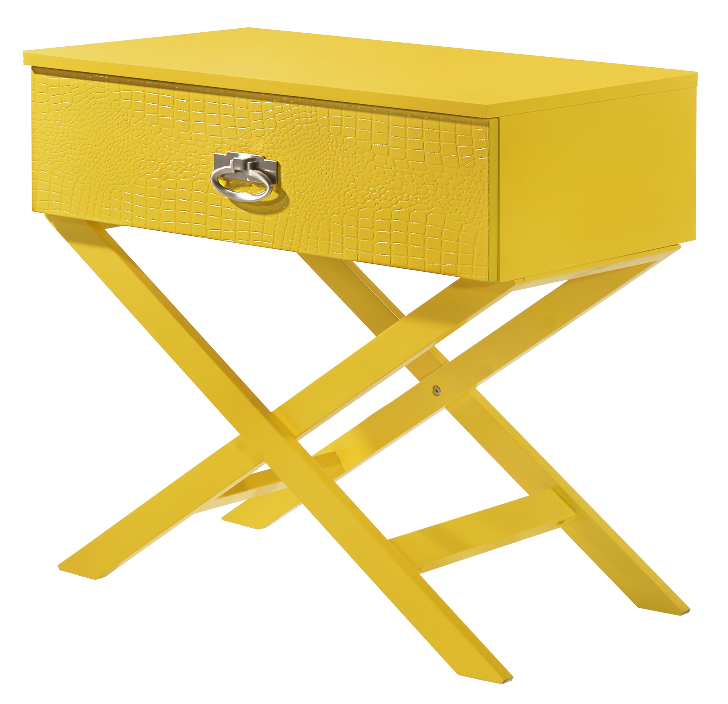 Glory Furniture Xavier G0073-N Nightstand , Yellow