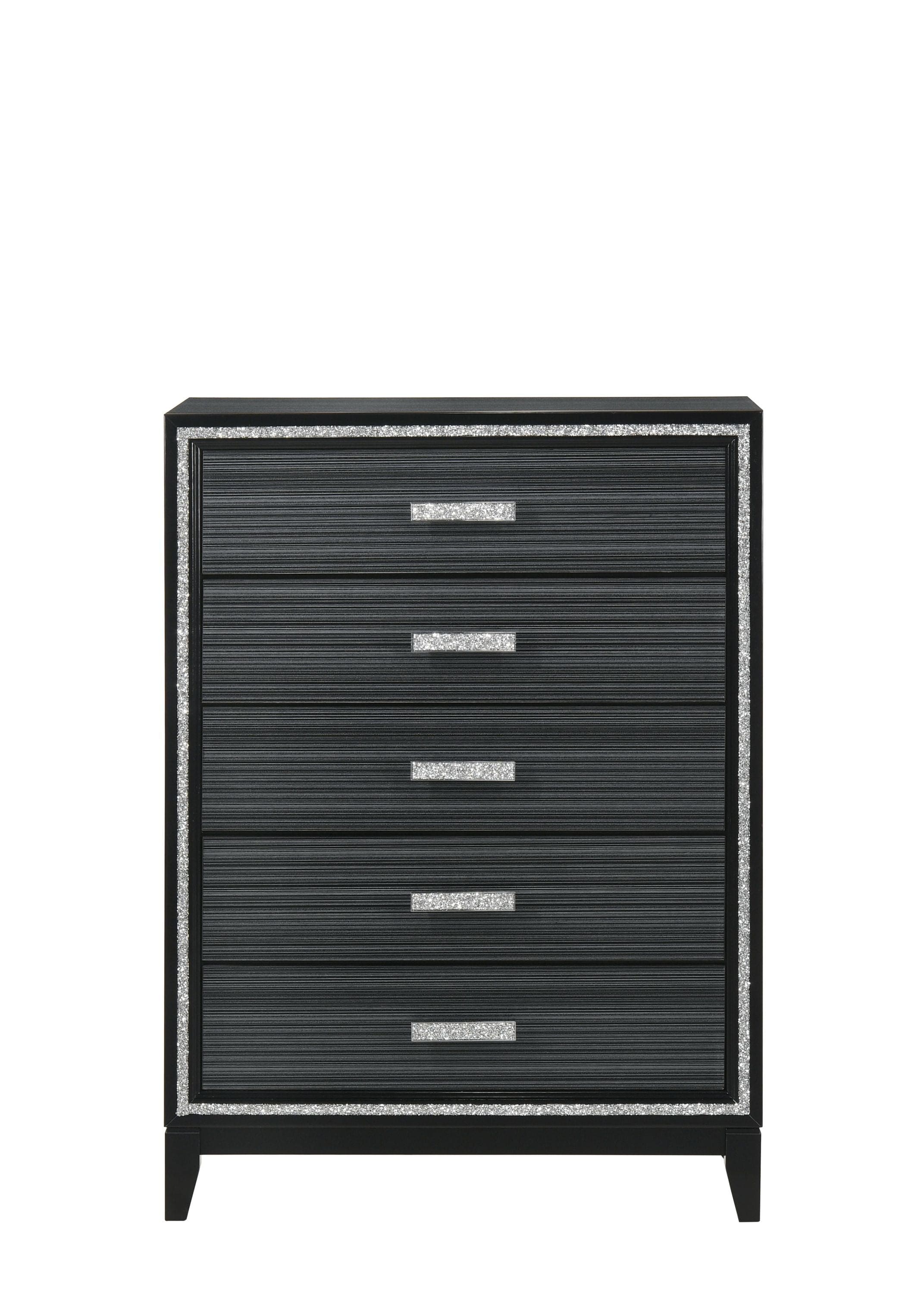 ACME Haiden Chest, Weathered Black Finish 28436