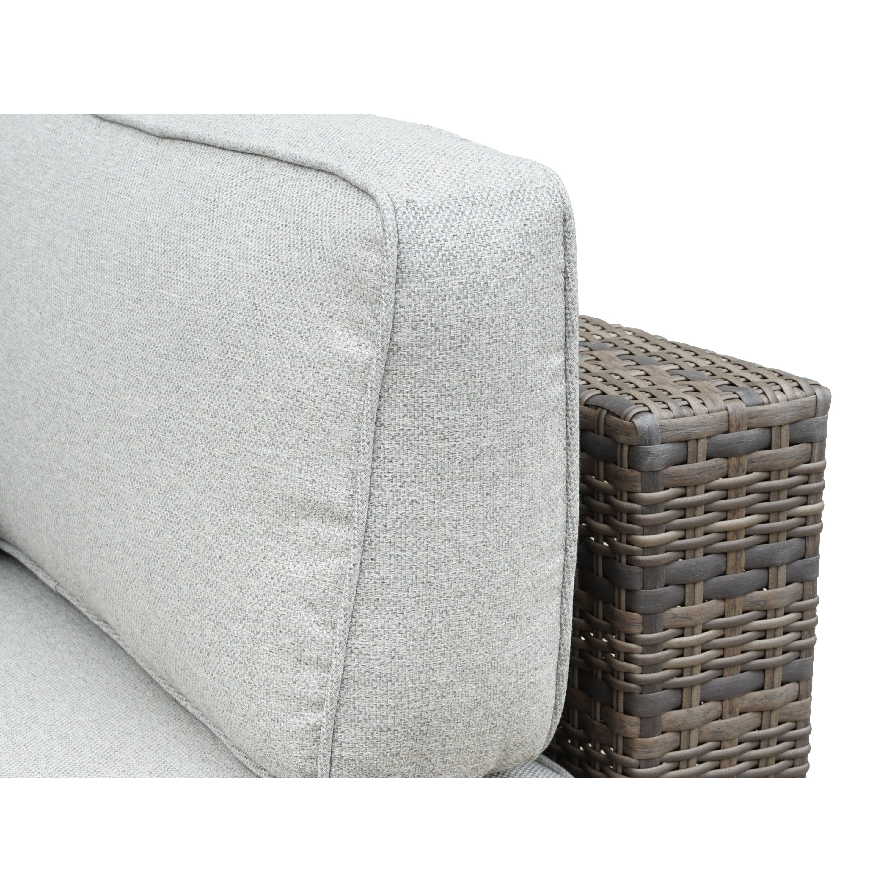 Weather-Resistant Sectional - Stain and Fade Resistant, Removable Cushions - Outdoor Comfort, Indoor Looks