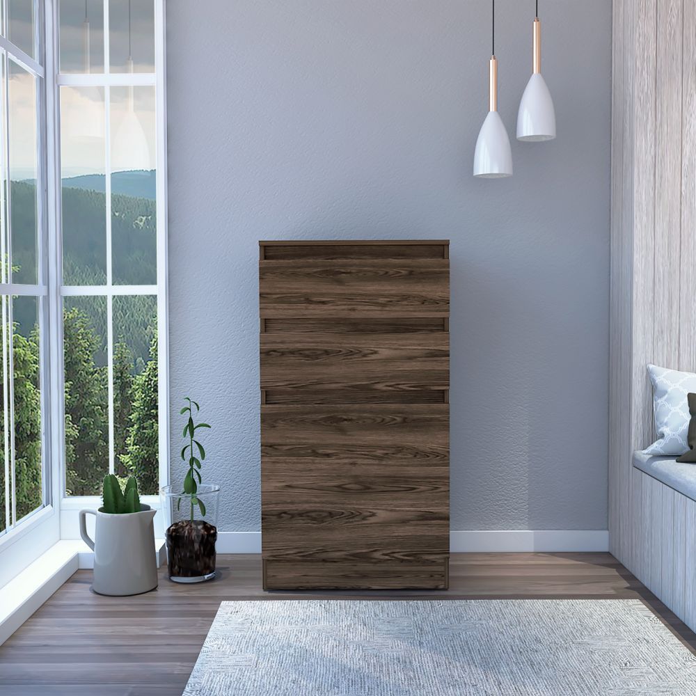 Dresser Asturias, Jewerly Box, Dark Walnut Finish