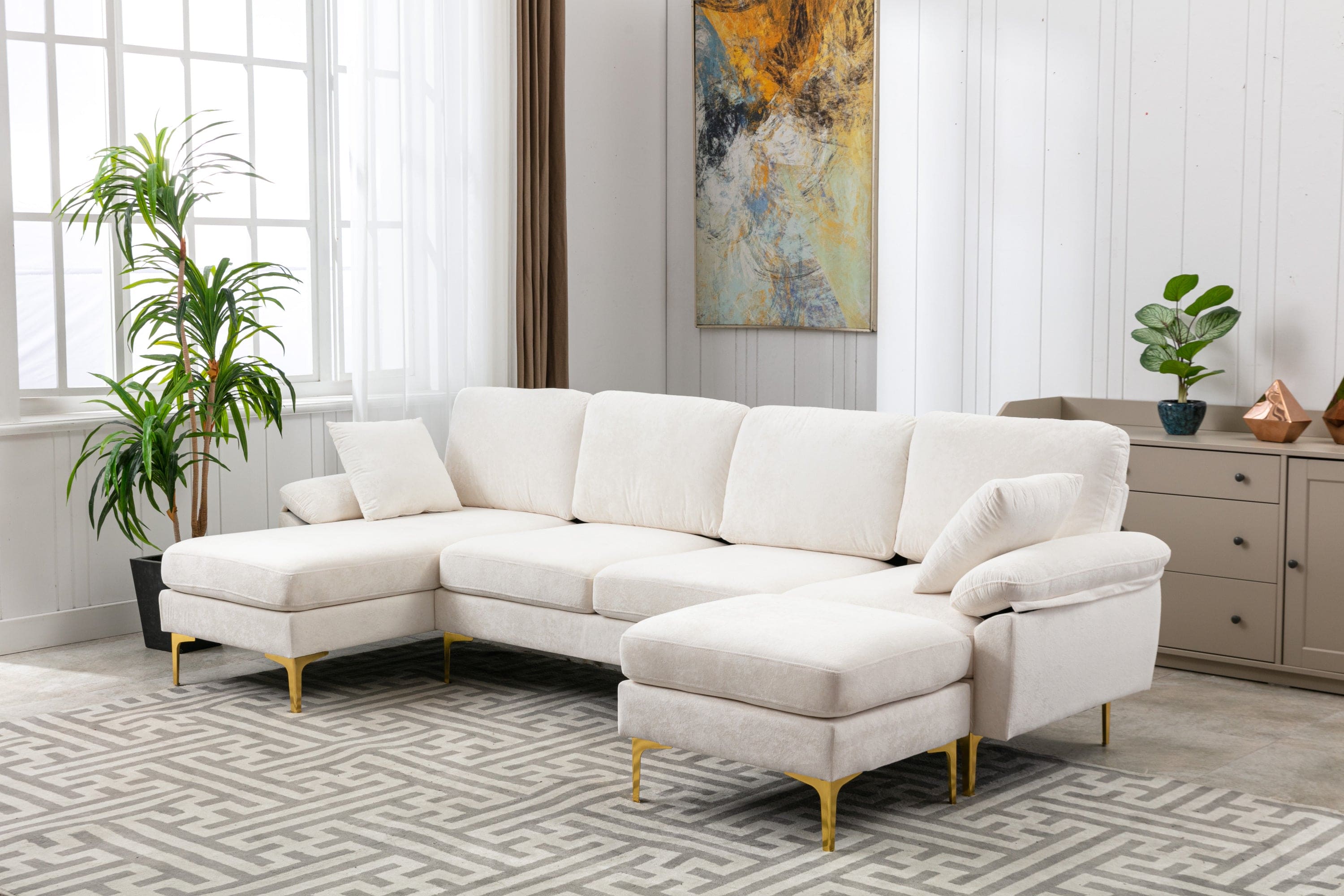 COOLMORE Accent sofa /Living room sofa sectional  sofa