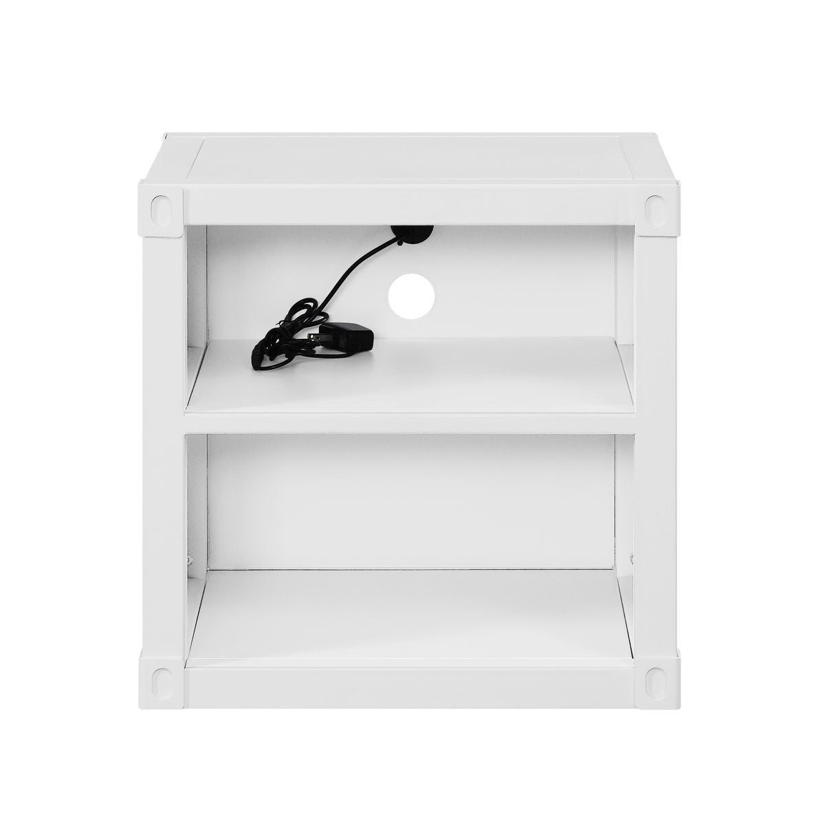 ACME Cargo Nightstand (USB), White 35907