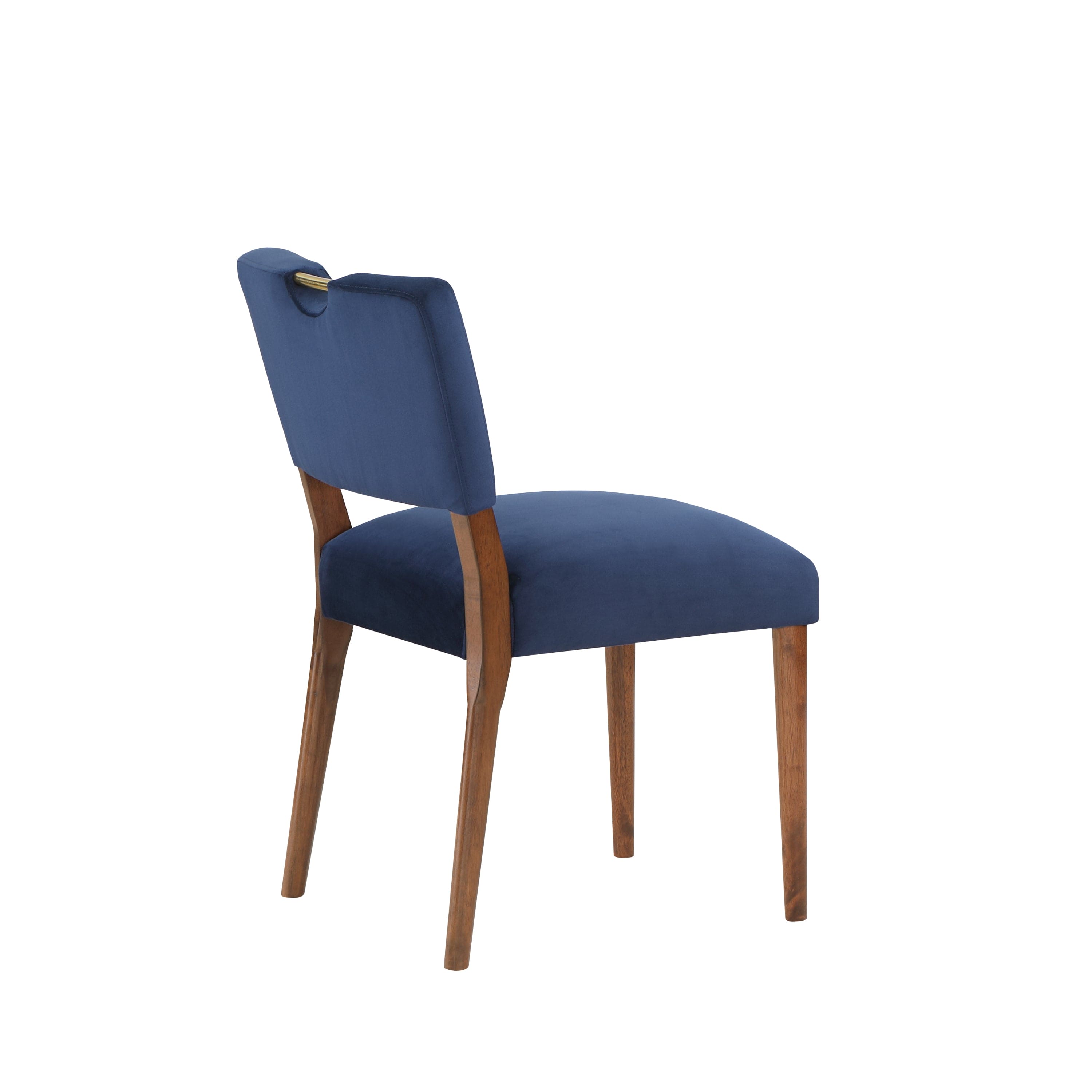 Bryson Navy Blue Velvet Dining Chair - Set of 2