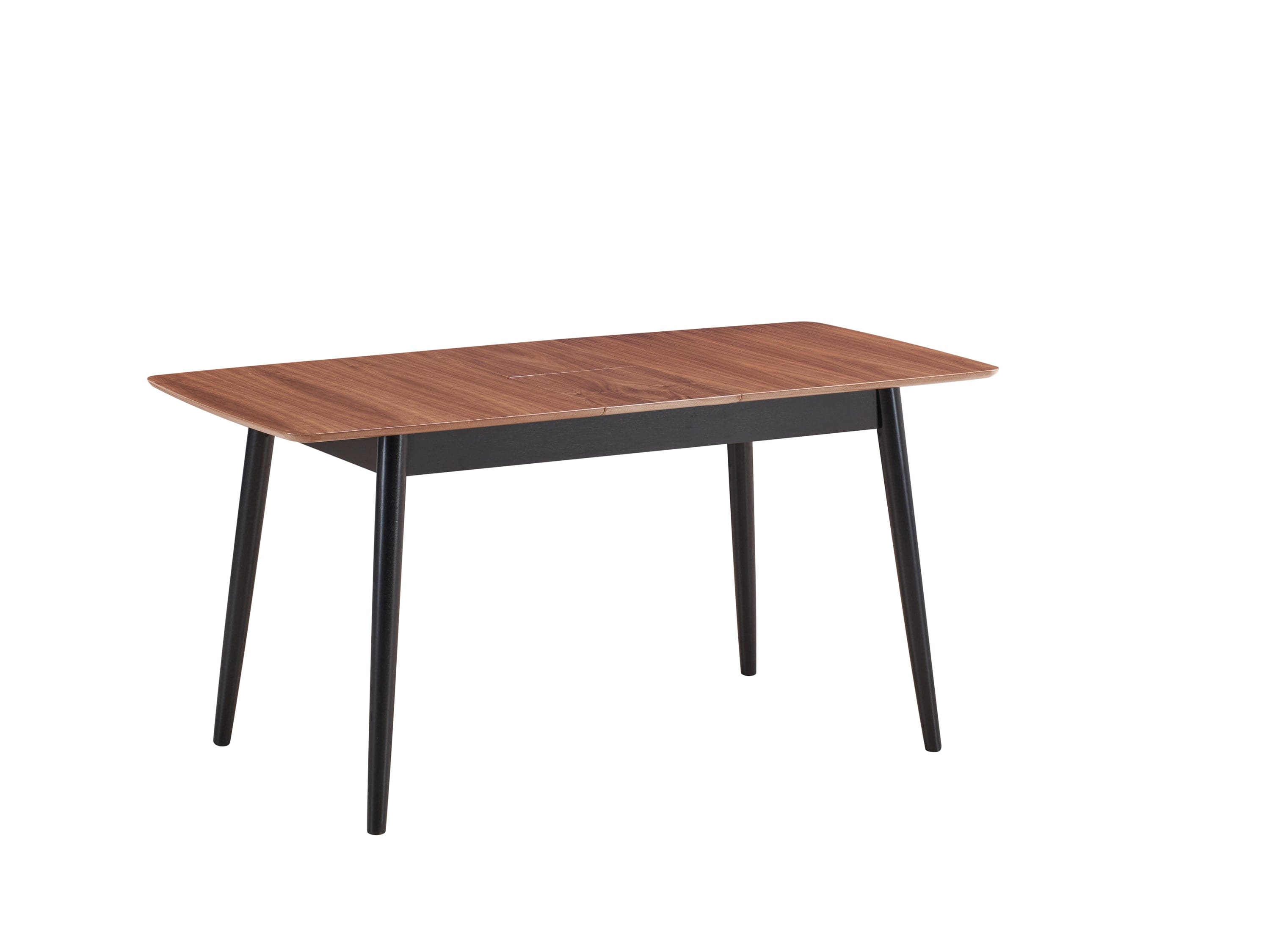 ACME Lanae Dining Table, Natural & Black Finish DN02364