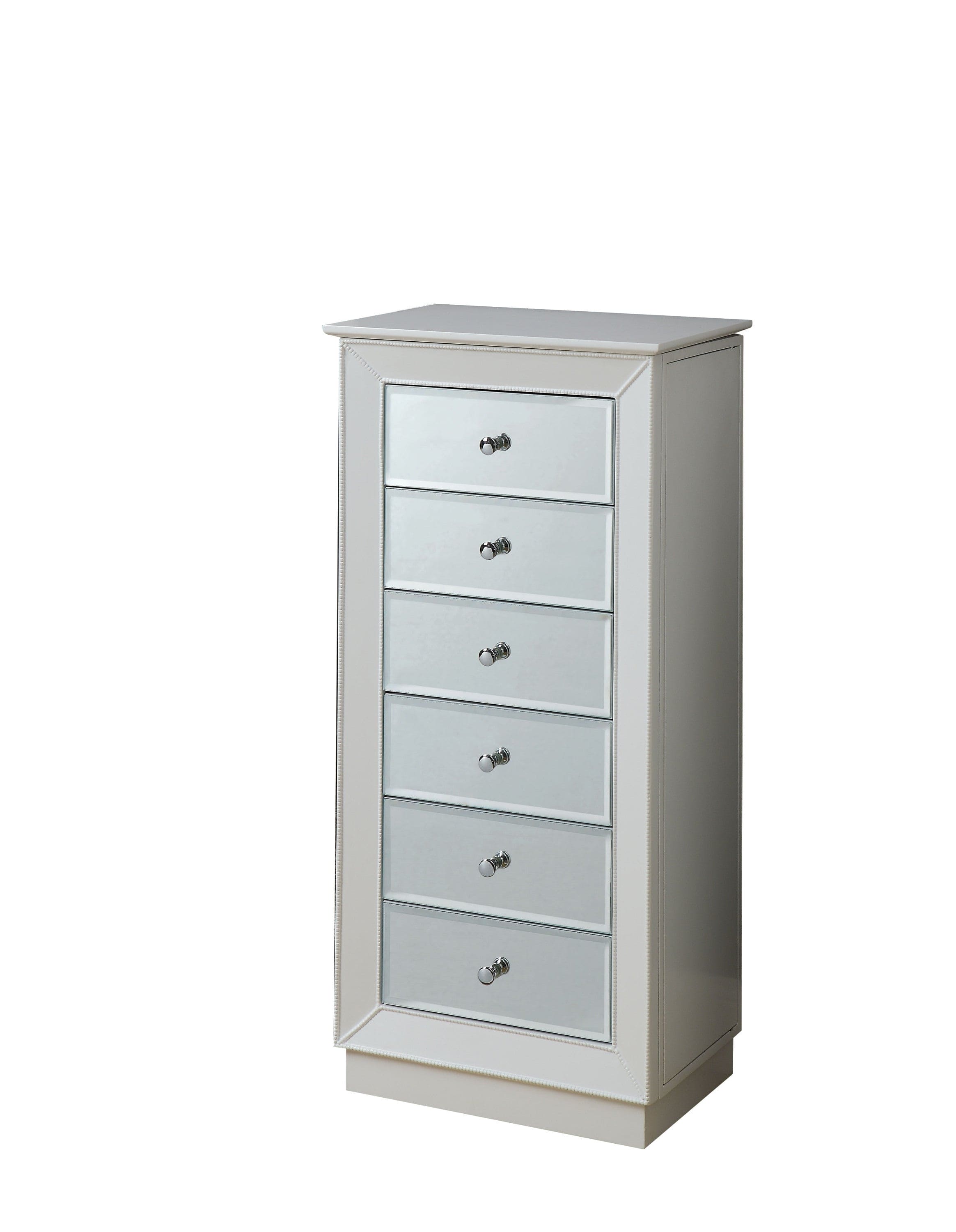 ACME Talor Jewelry Armoire in White 97171