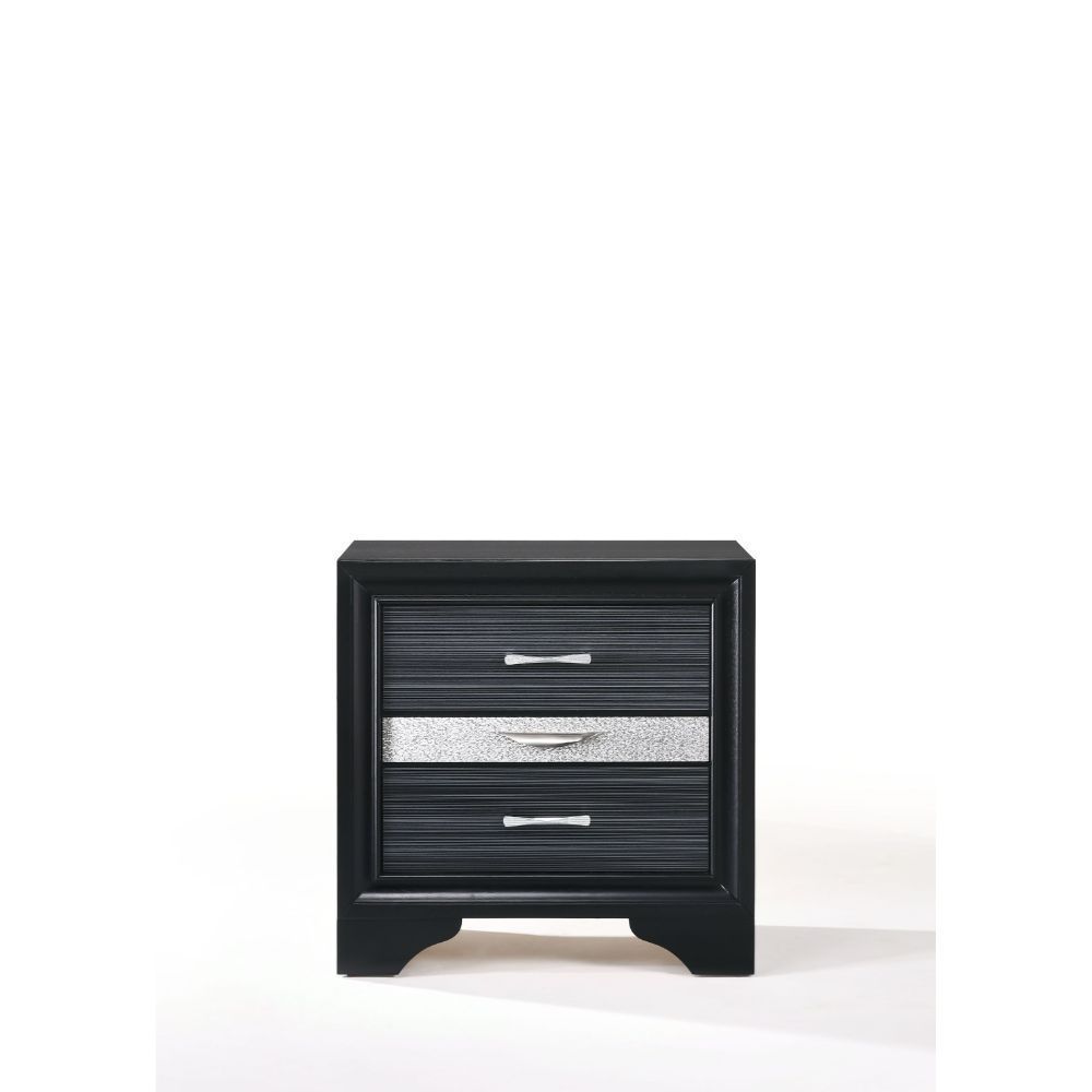 ACME Naima Nightstand in Black 25903