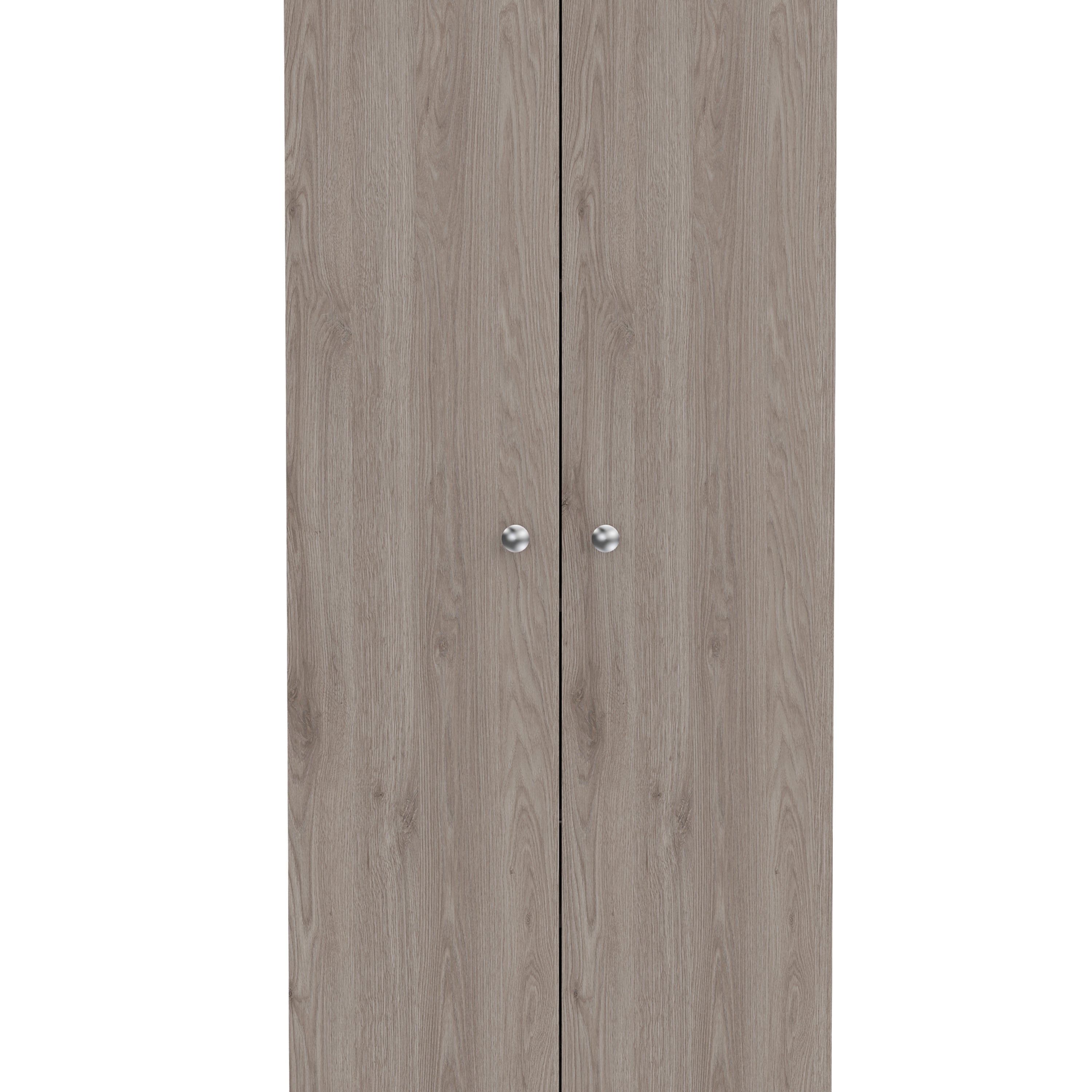 Storage Cabinet Pipestone, Double Door, Light Gray Finish