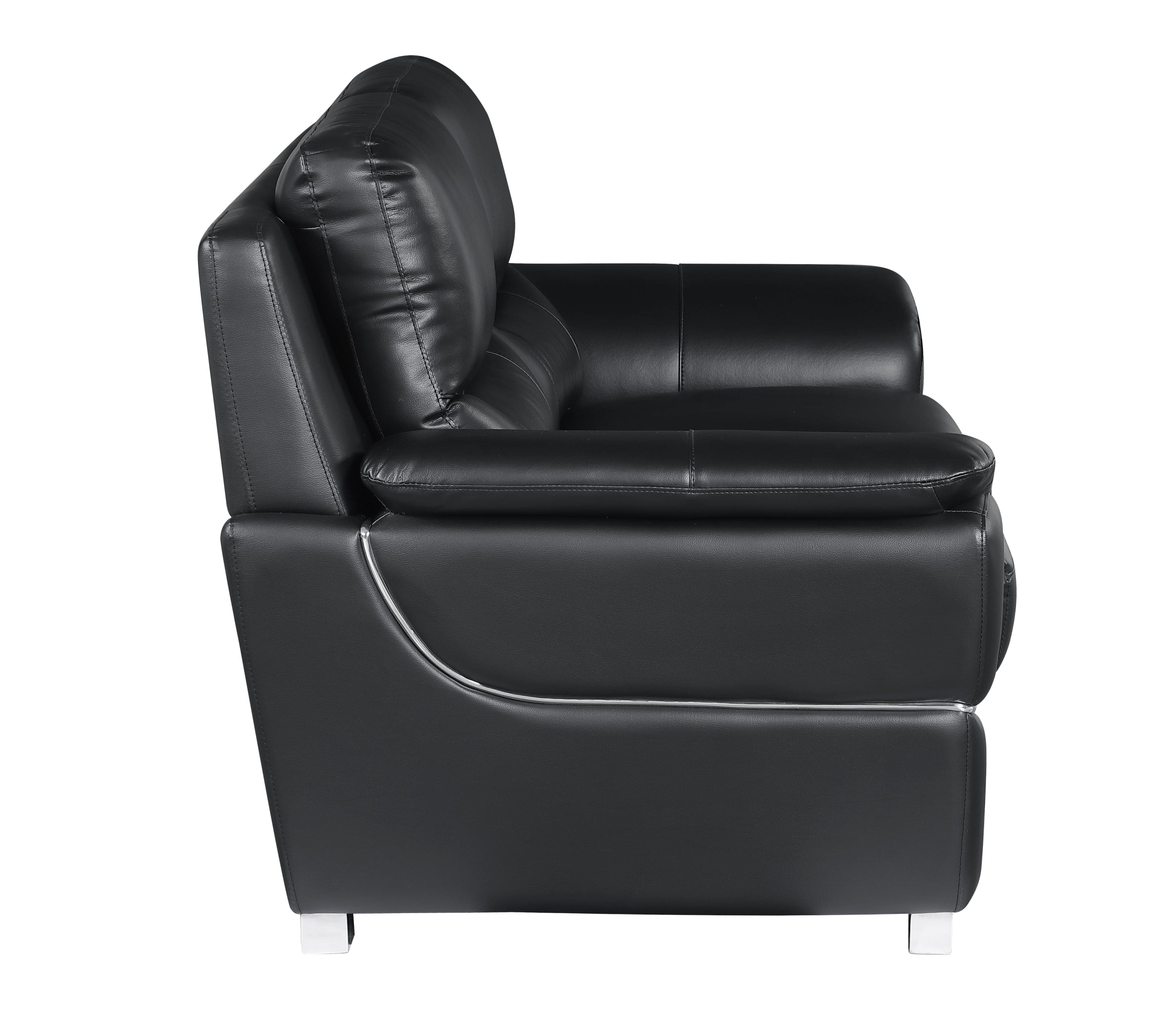 Genuine Leather Loveseat