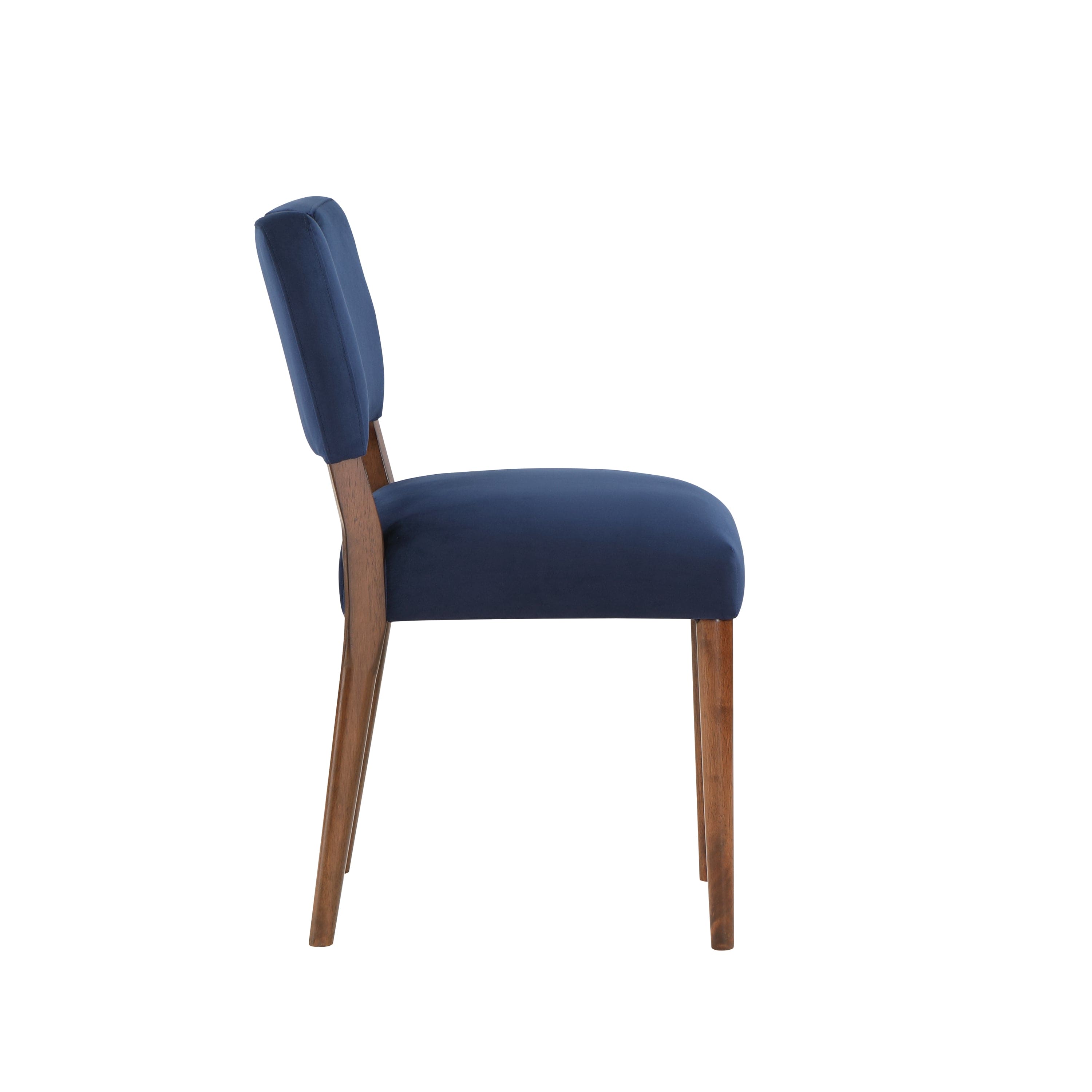 Bryson Navy Blue Velvet Dining Chair - Set of 2