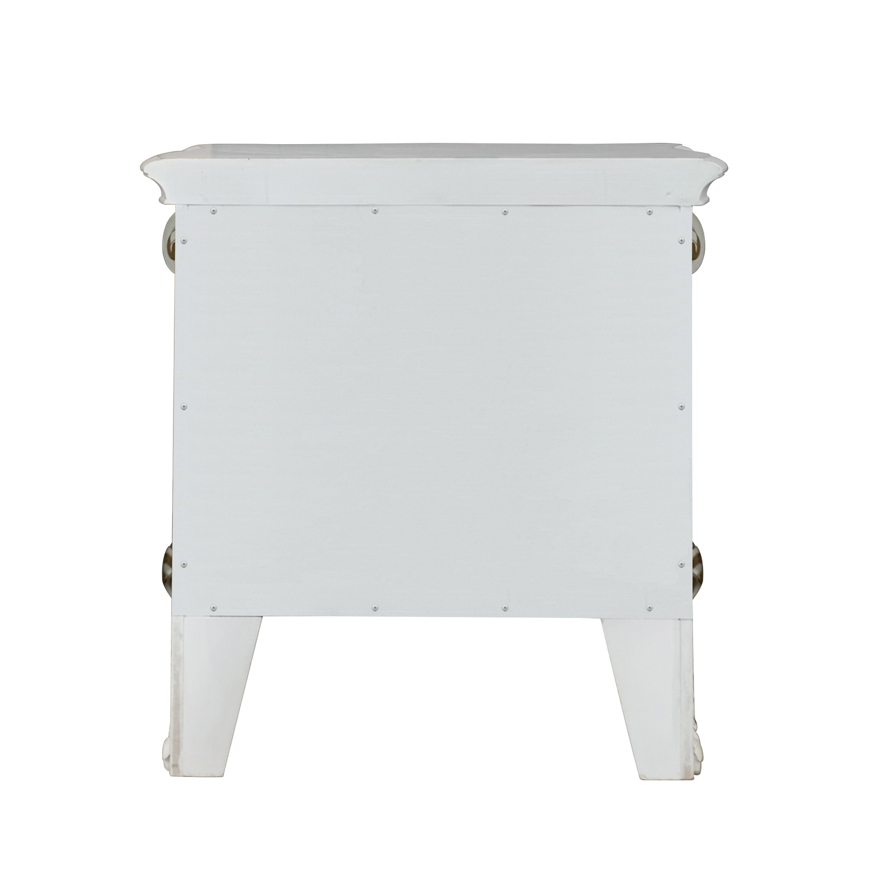 ACME Vendom Nightstand, Antique Pearl Finish BD01340