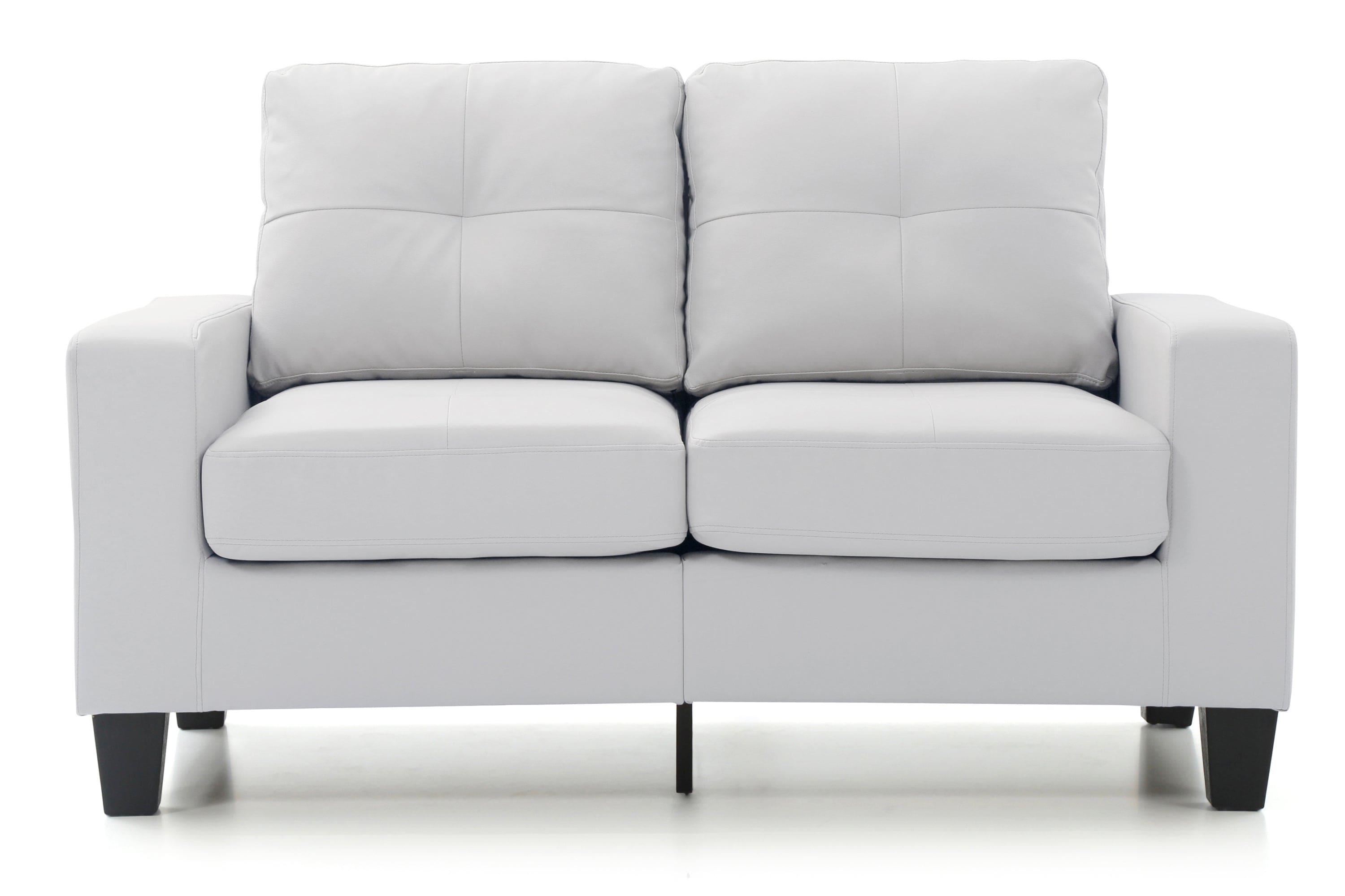 Glory Furniture Newbury G460A-L Newbury Modular Loveseat , WHITE