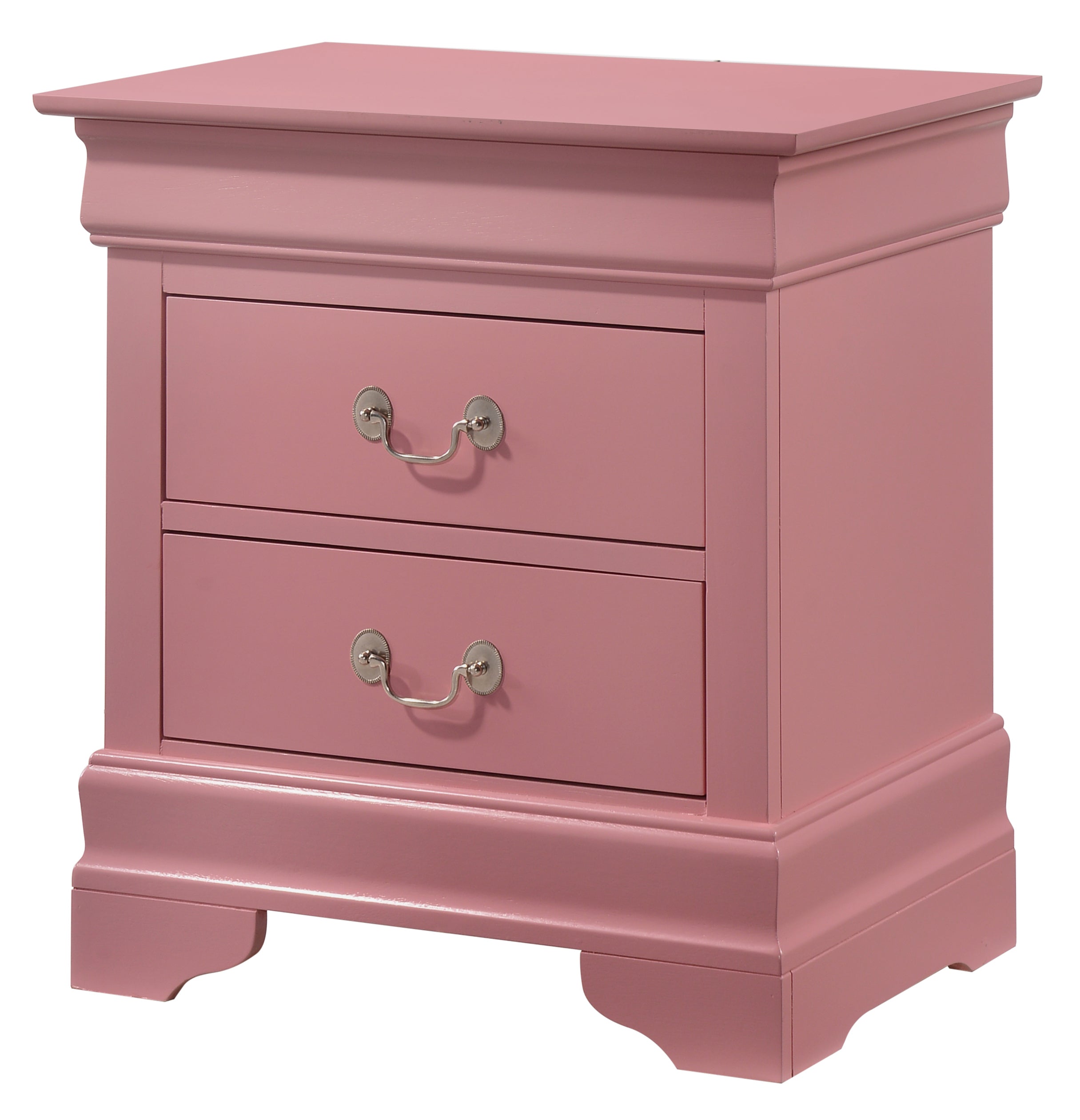 Glory Furniture Louis Phillipe G3104-N Nightstand , Pink